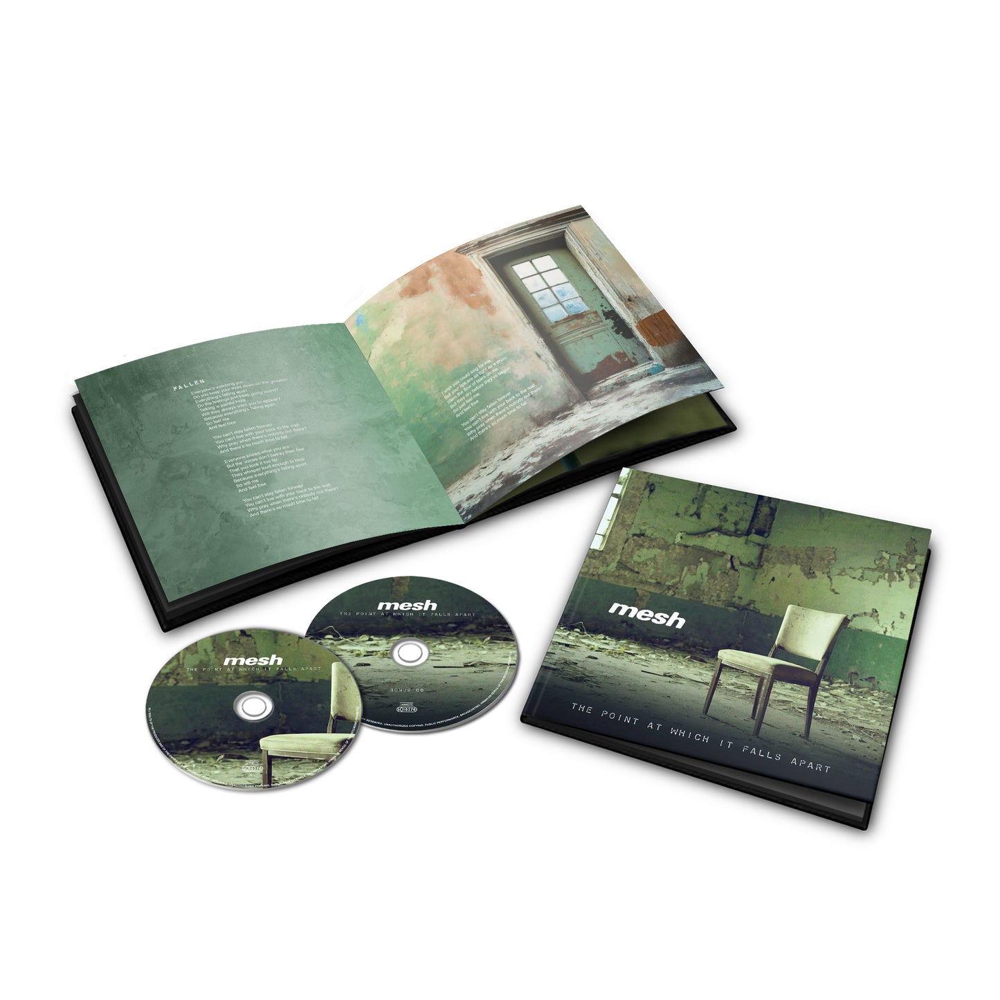 Mesh – Der Punkt, an dem es auseinanderfällt (Artbook – Buch 2-CD)