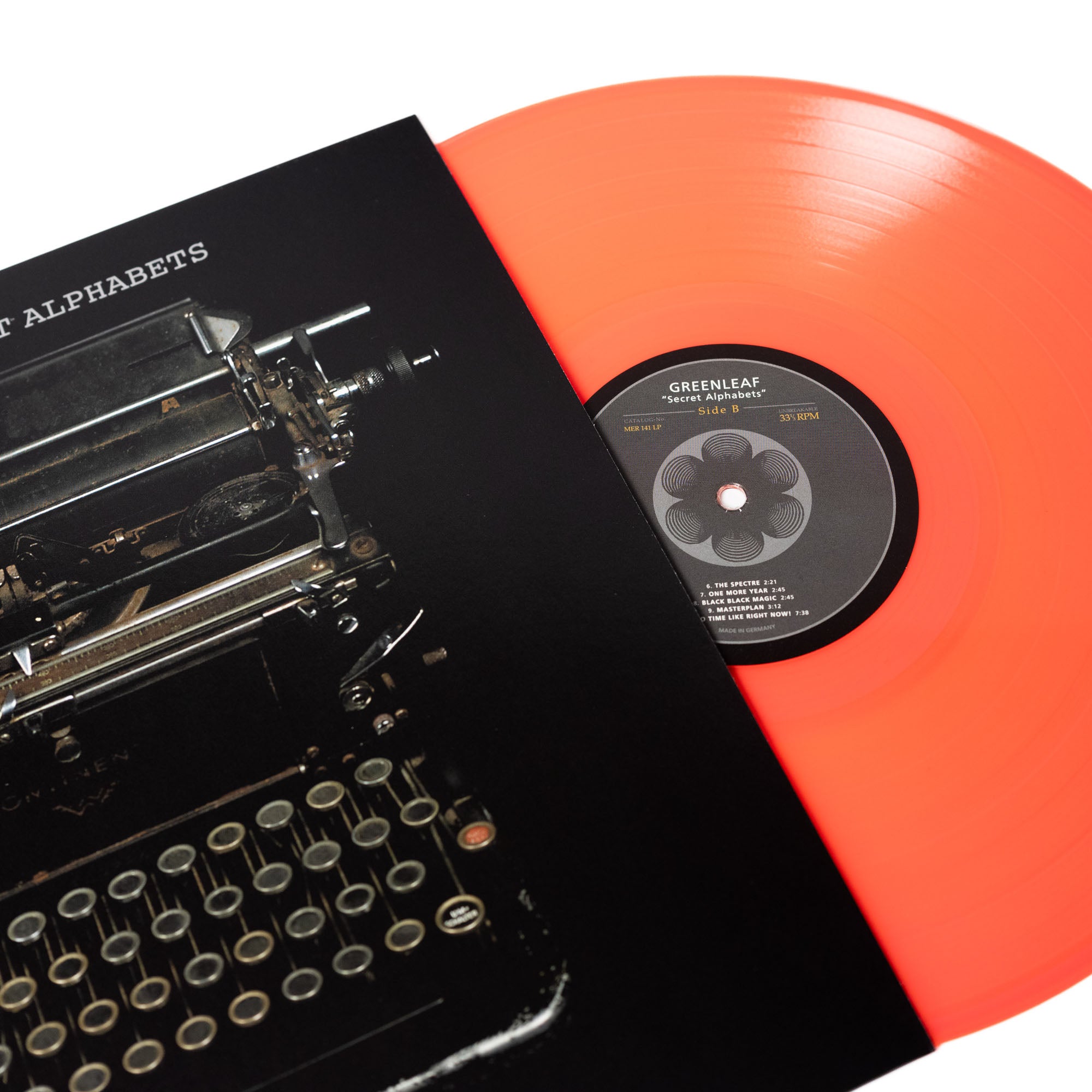 Greenleaf - Secret Alphabets (Vinyl LP - Neon Orange Transparent)