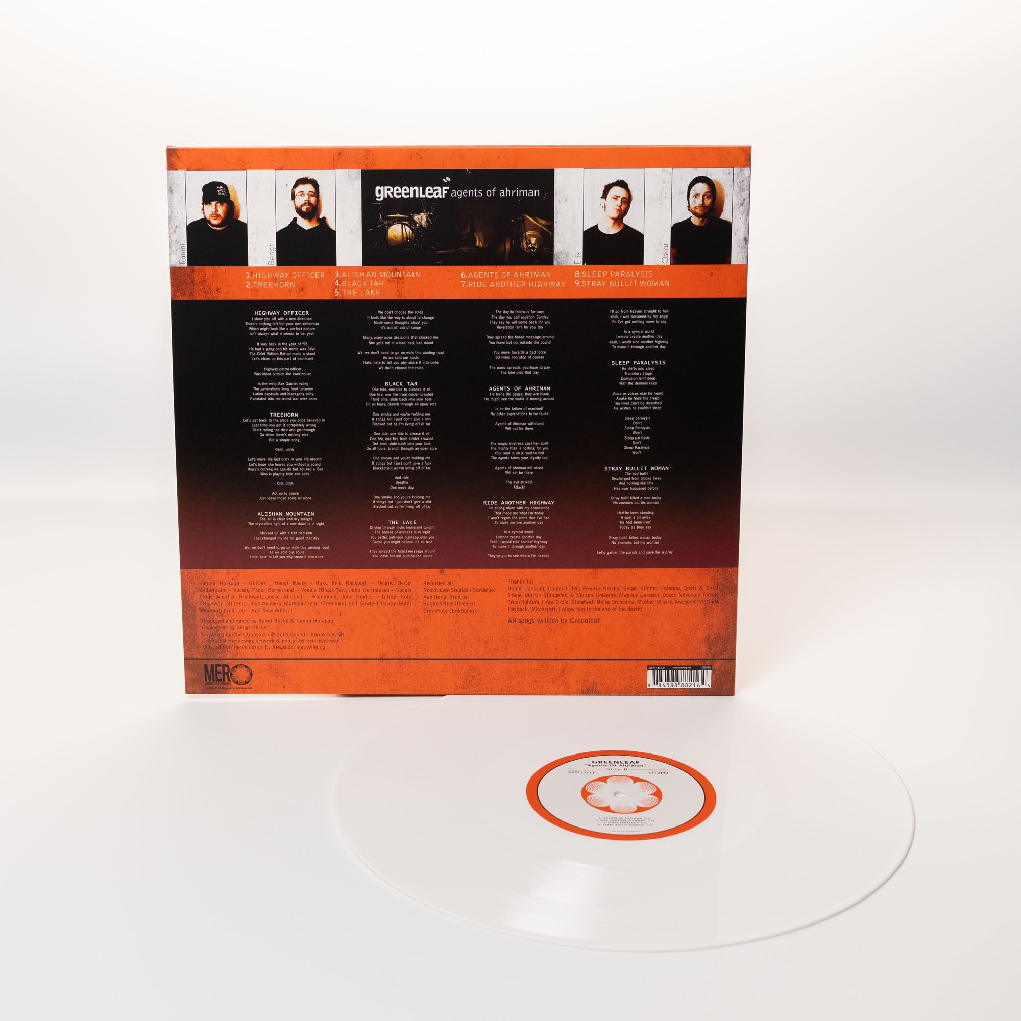 Greenleaf - Agents Of Ahriman (Vinyl LP - White)