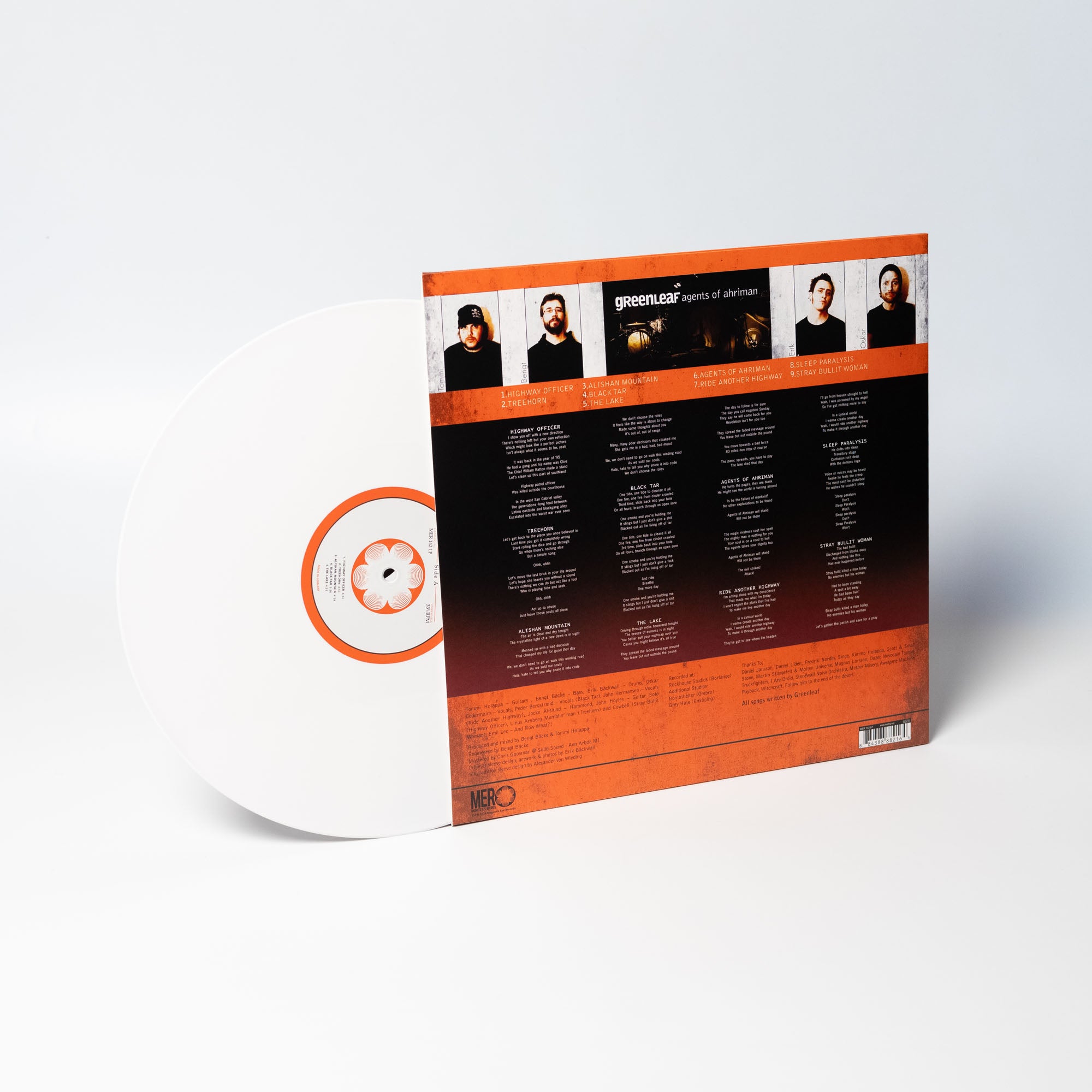 Greenleaf - Agents Of Ahriman (Vinyl LP - White)