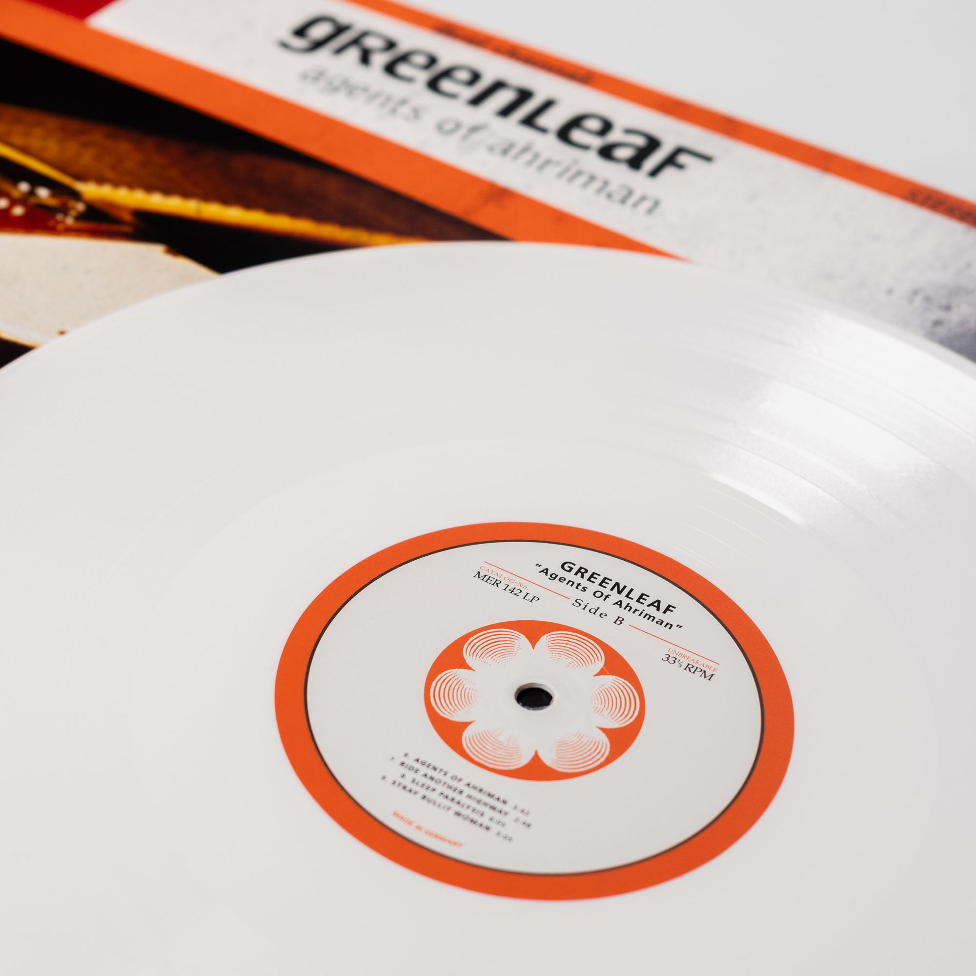 Greenleaf - Agents Of Ahriman (Vinyl LP - White)