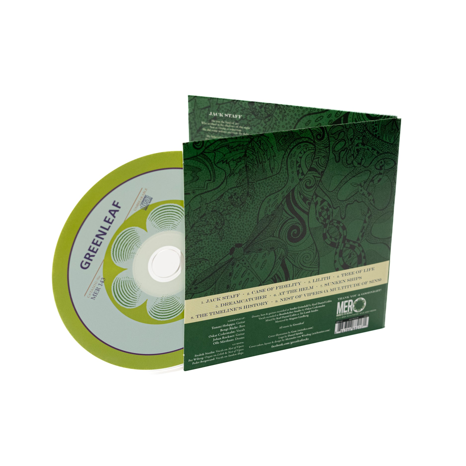 Greenleaf - Nest Of Vipers (CD Digisleeve)