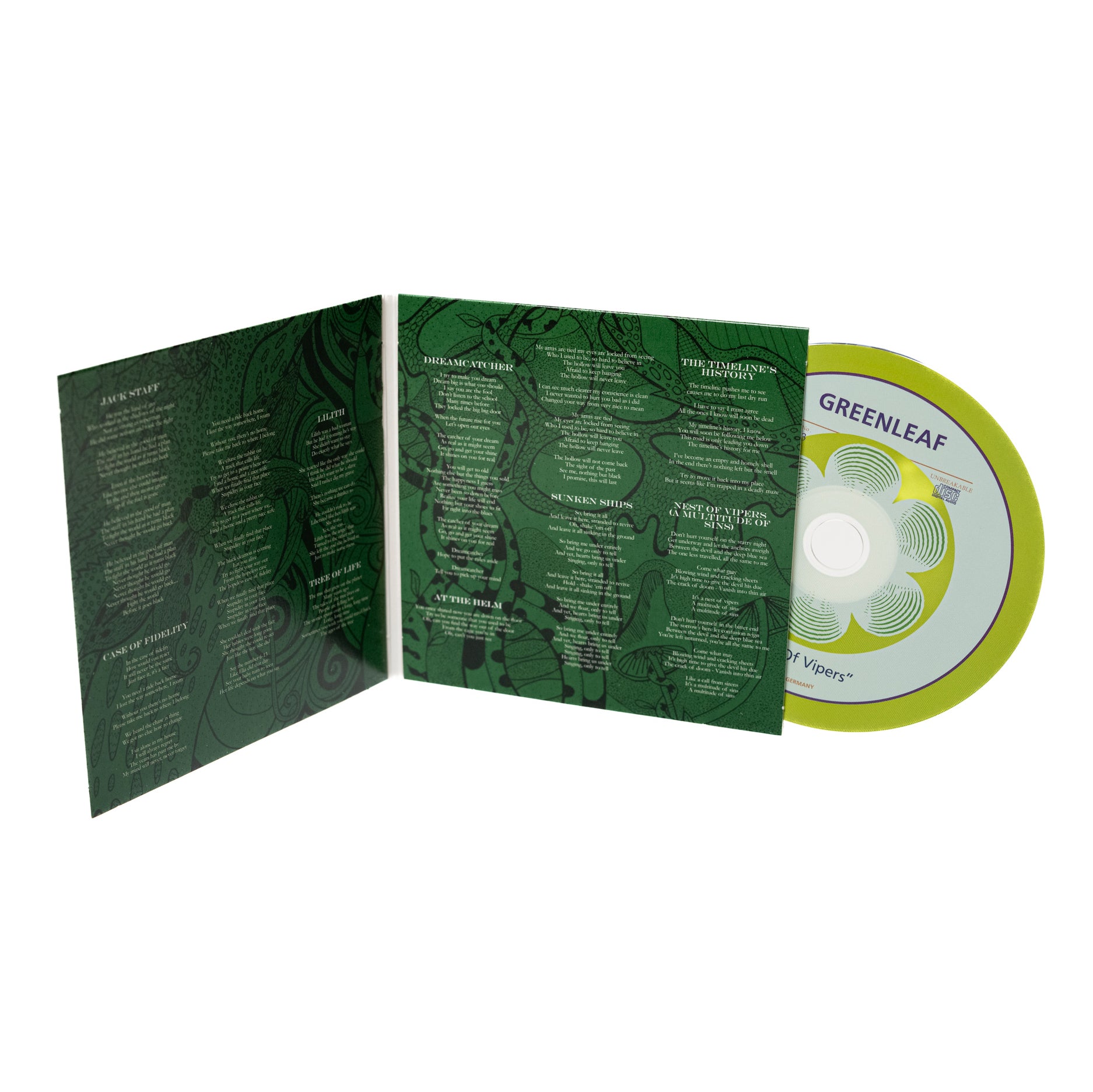 Greenleaf - Nest Of Vipers (CD Digisleeve)