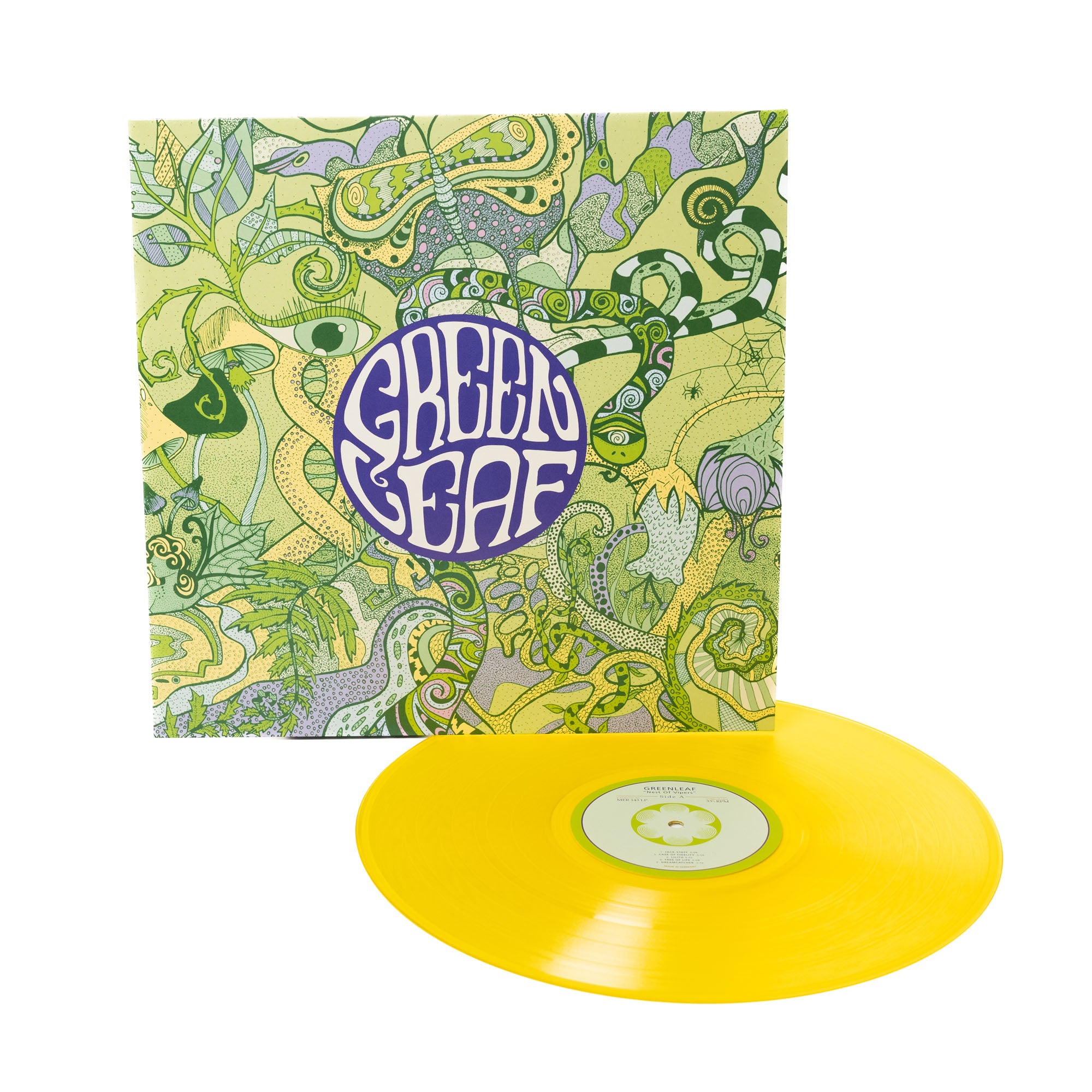 Greenleaf - Nest Of Vipers (Vinyl LP - Sun Yellow Transparent)