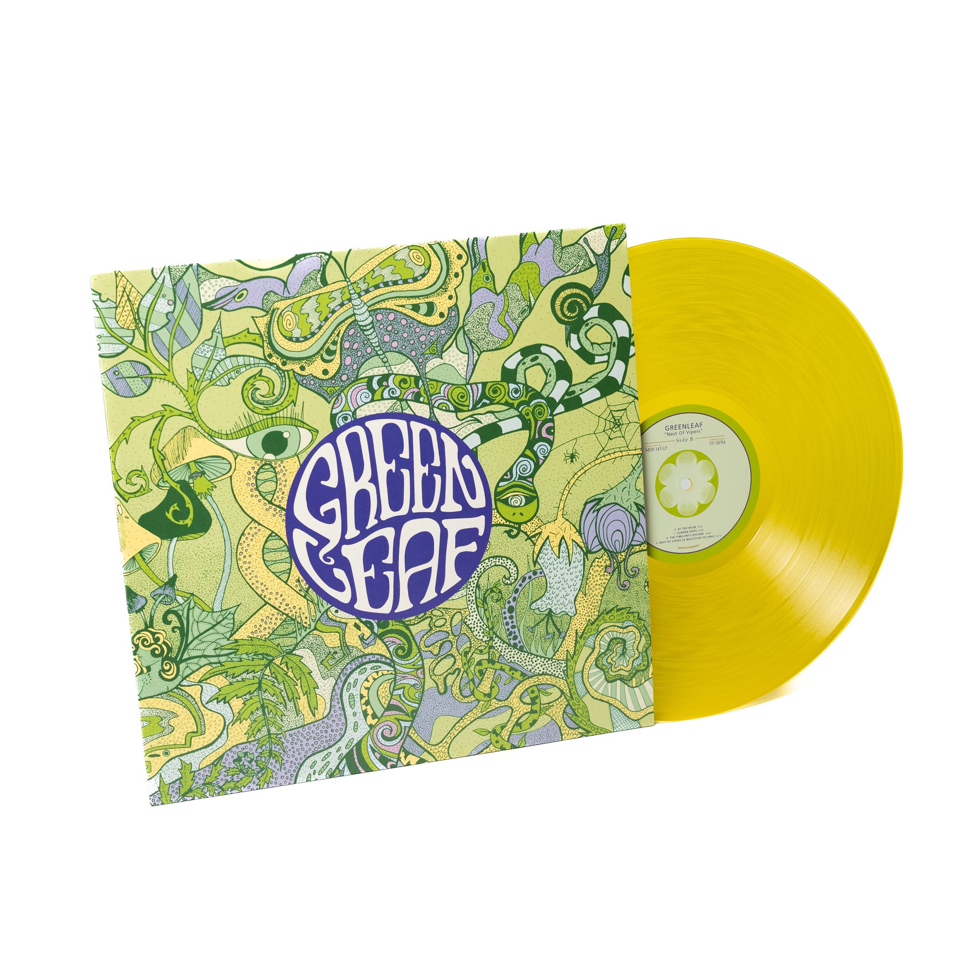 Greenleaf - Nest Of Vipers (Vinyl LP - Sun Yellow Transparent)