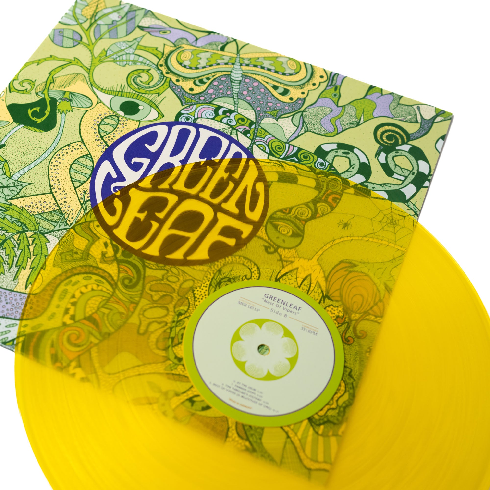 Greenleaf - Nest Of Vipers (Vinyl LP - Sun Yellow Transparent)