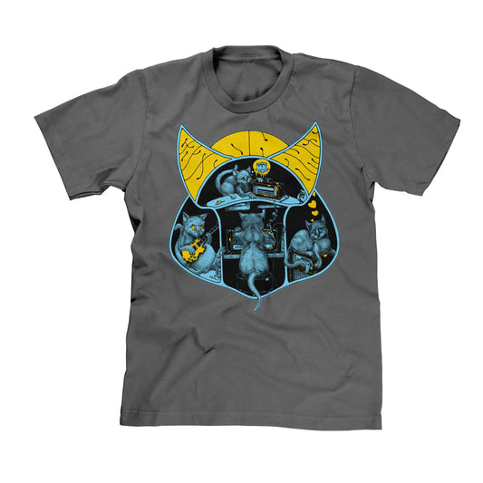 Cats On Amps - CatAmpFever (T-Shirt - Charcoal)