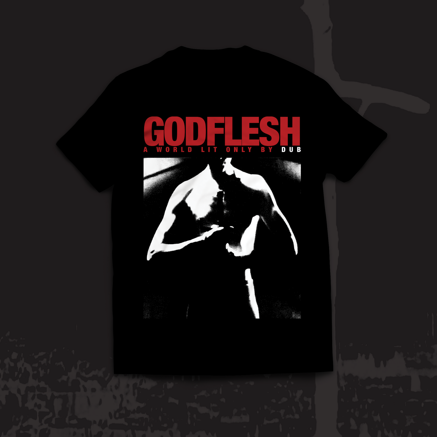 Godflesh - A World Lit Only By Dub (Apparel Men T-Shirt - T-Shirt - black)