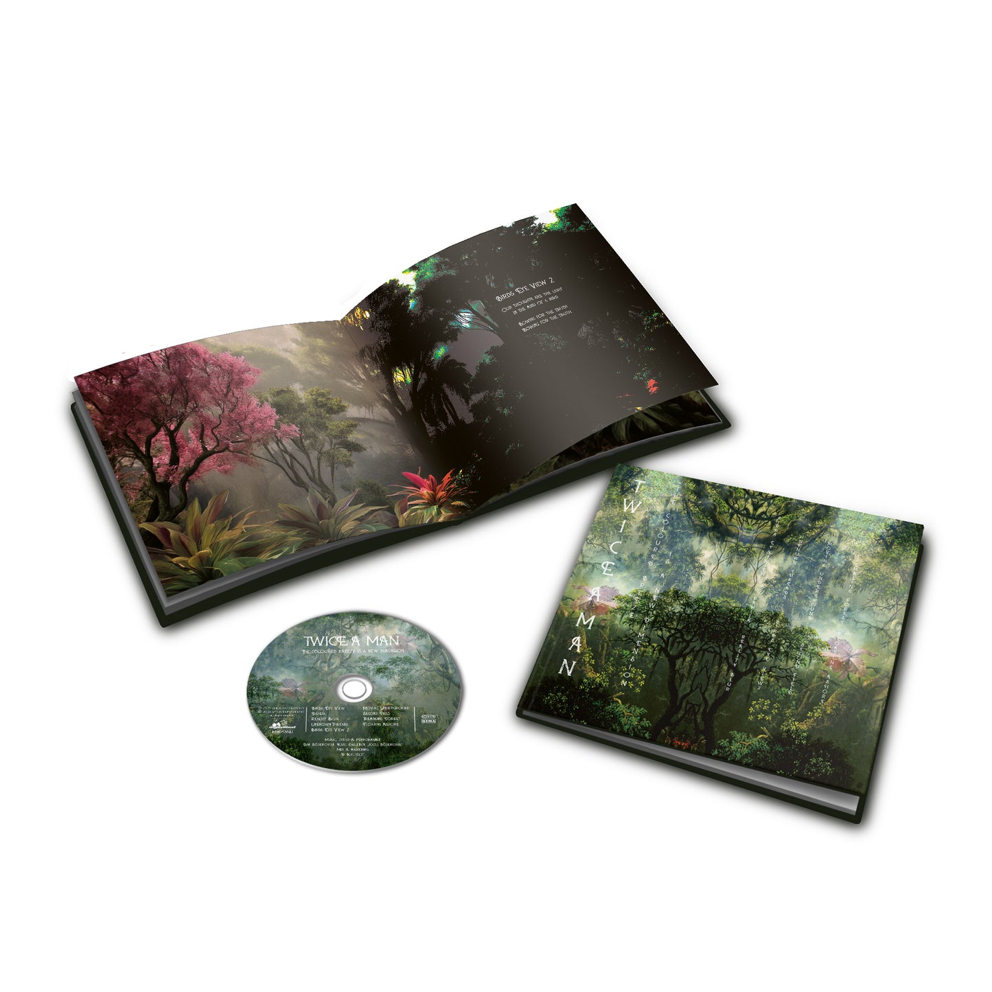 Twice A Man – The Coloured Breeze Is A New Dimension (Artbook-CD)
