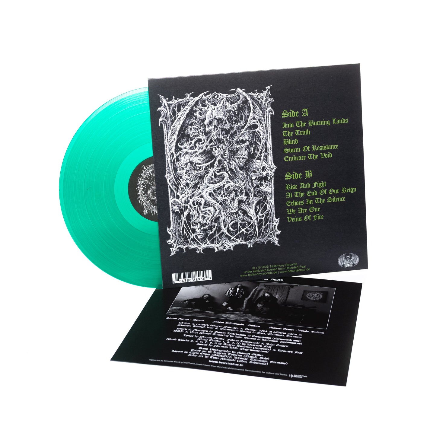 Deserted Fear - Veins Of Fire (Vinyl LP)