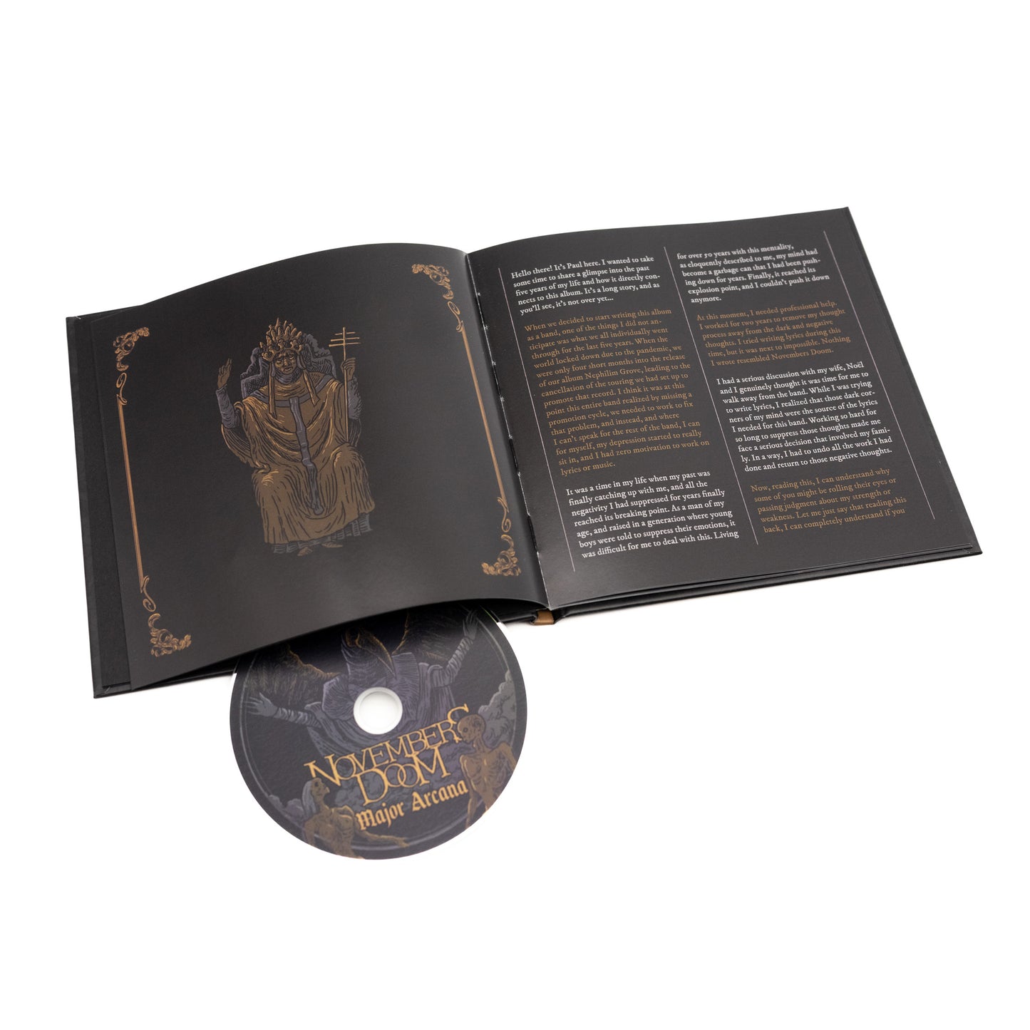 Novembers Doom - Major Arcana (Artbook CD)