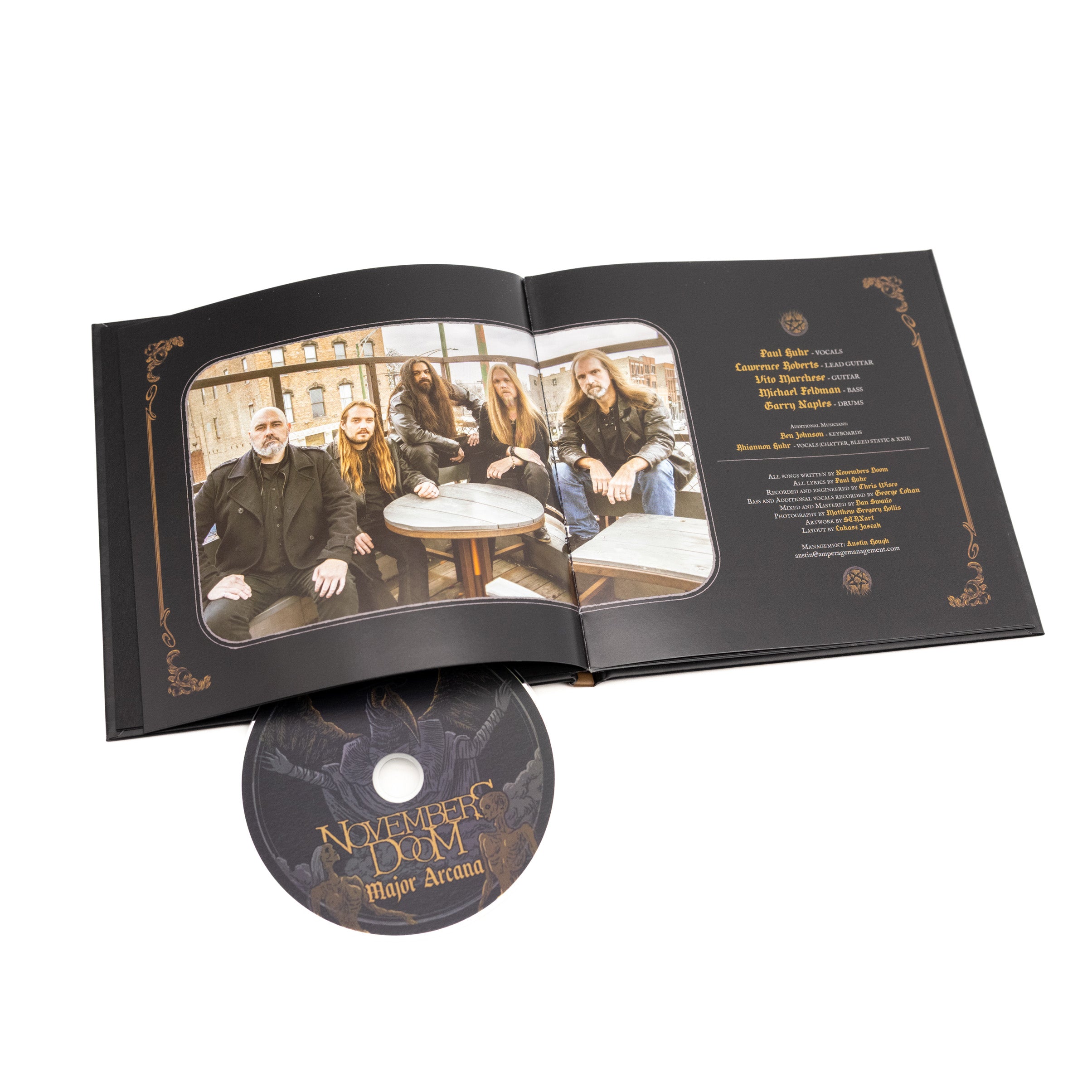 Novembers Doom – Major Arcana (Artbook-CD)