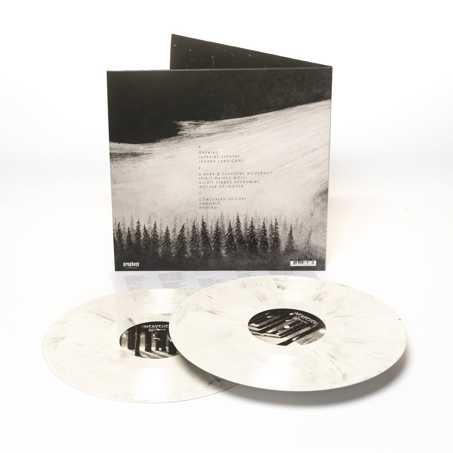 Hexvessel - Nocturne (Caja/Paquete - Mármol Blanco/Negro)