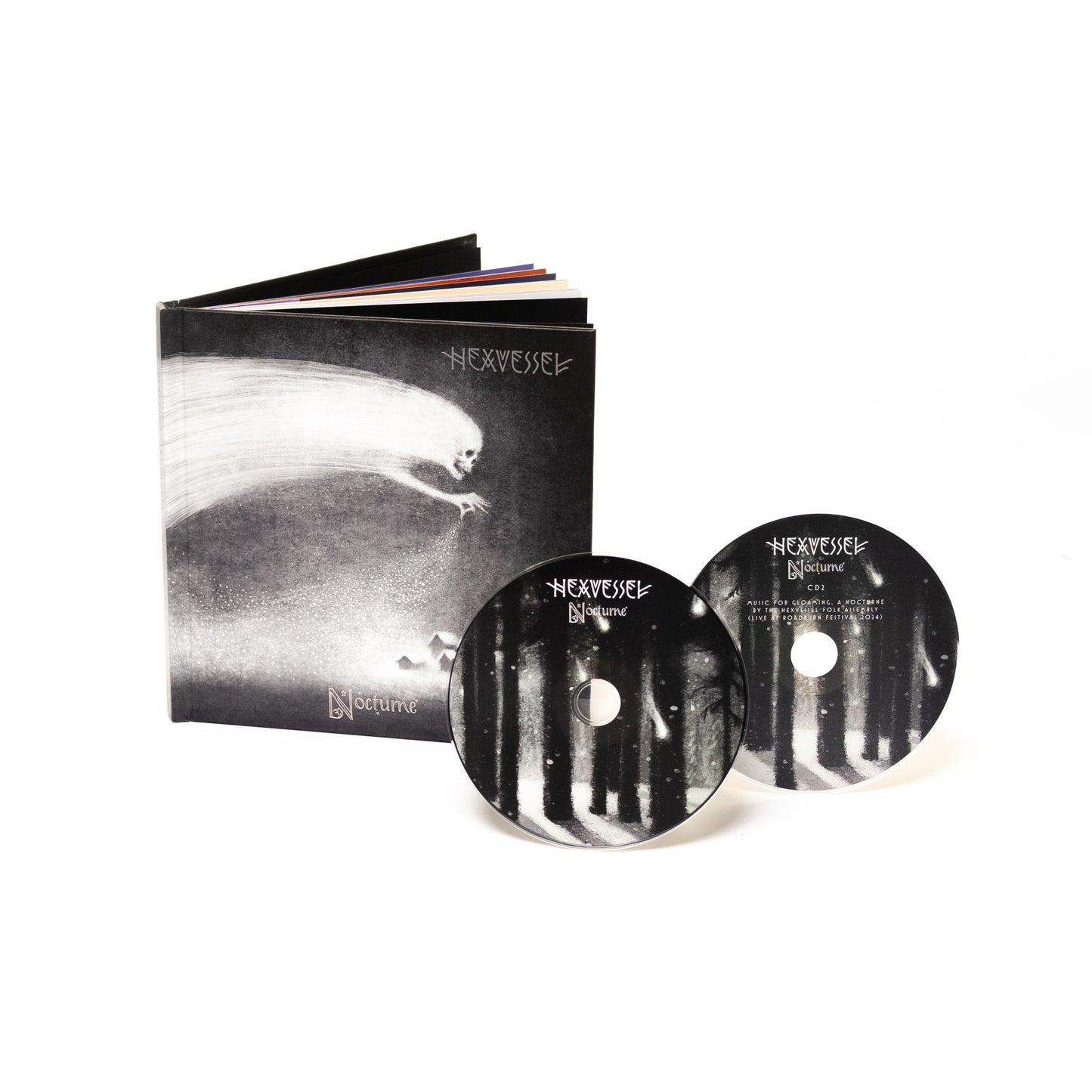 Hexvessel - Nocturne (Caja/Paquete - Mármol Blanco/Negro)