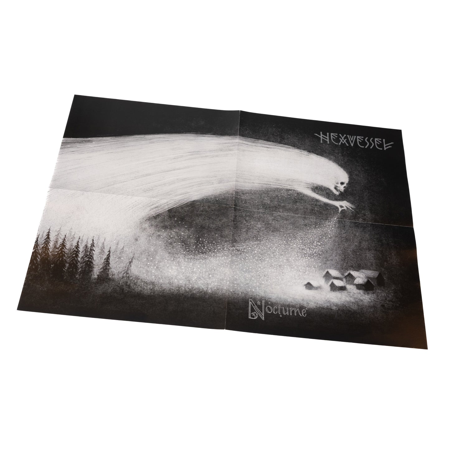 Hexvessel - Nocturne (Caja/Paquete - Mármol Blanco/Negro)