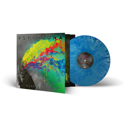 Psychlona - Warped Vision (Vinyl Gatefold LP - Blue/White Marble)