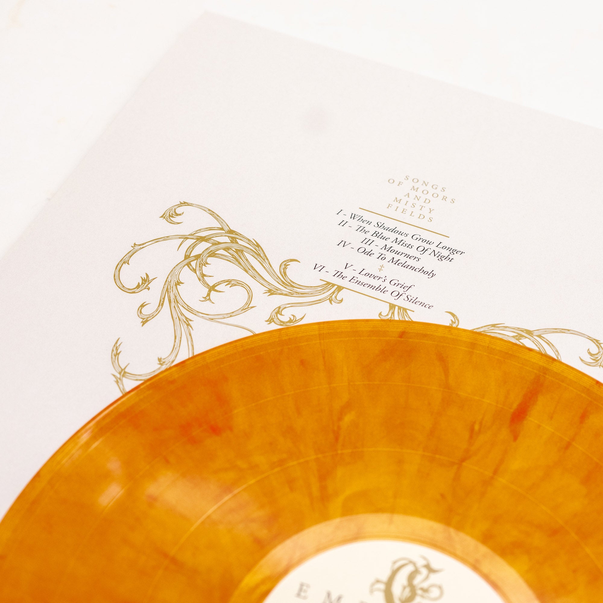 Empyrium - Songs Of Moors And Misty Fields (Vinyl Gatefold LP - Gold/Oxblood Marble)