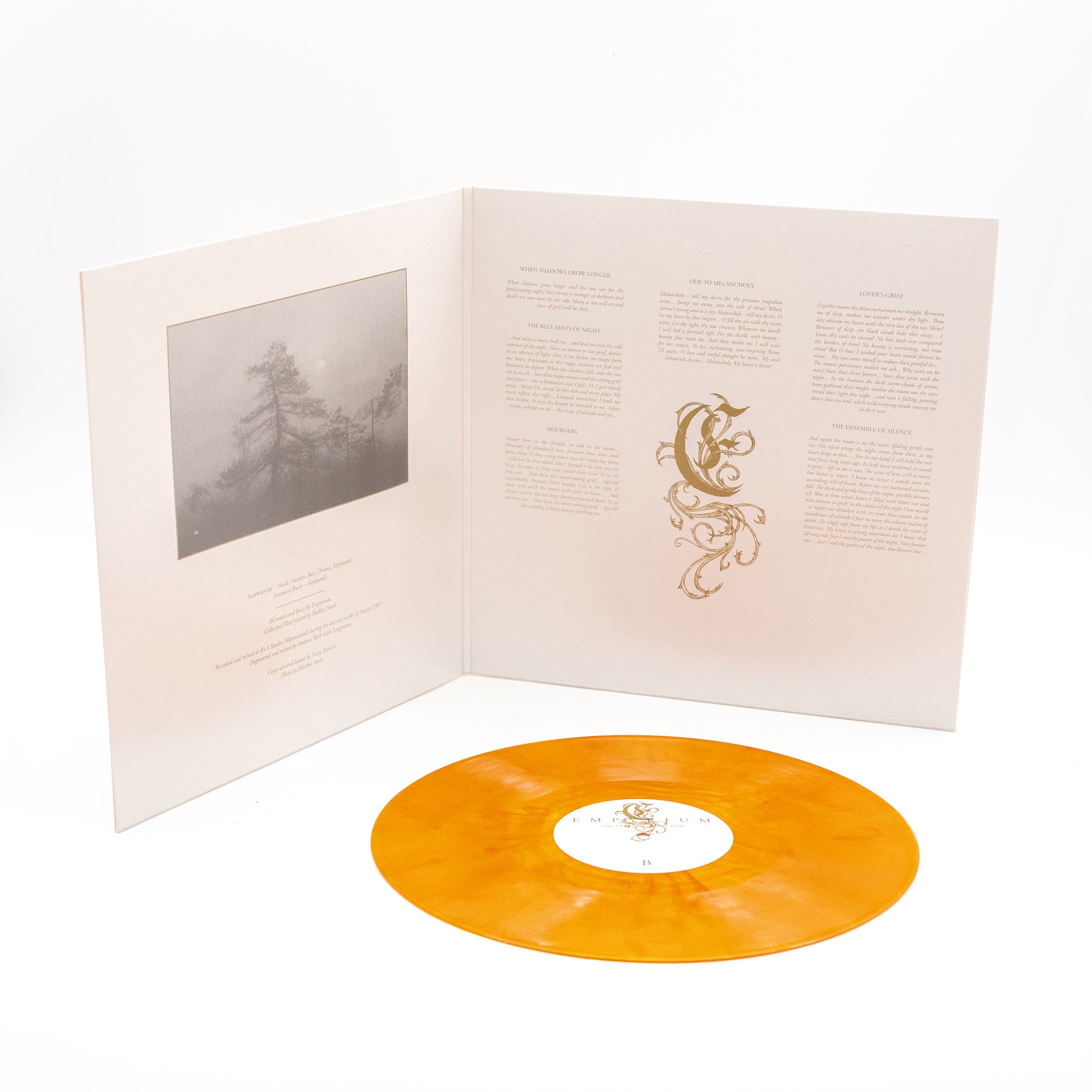 Empyrium - Songs Of Moors And Misty Fields (Vinyl Gatefold LP - Gold/Oxblood Marble)