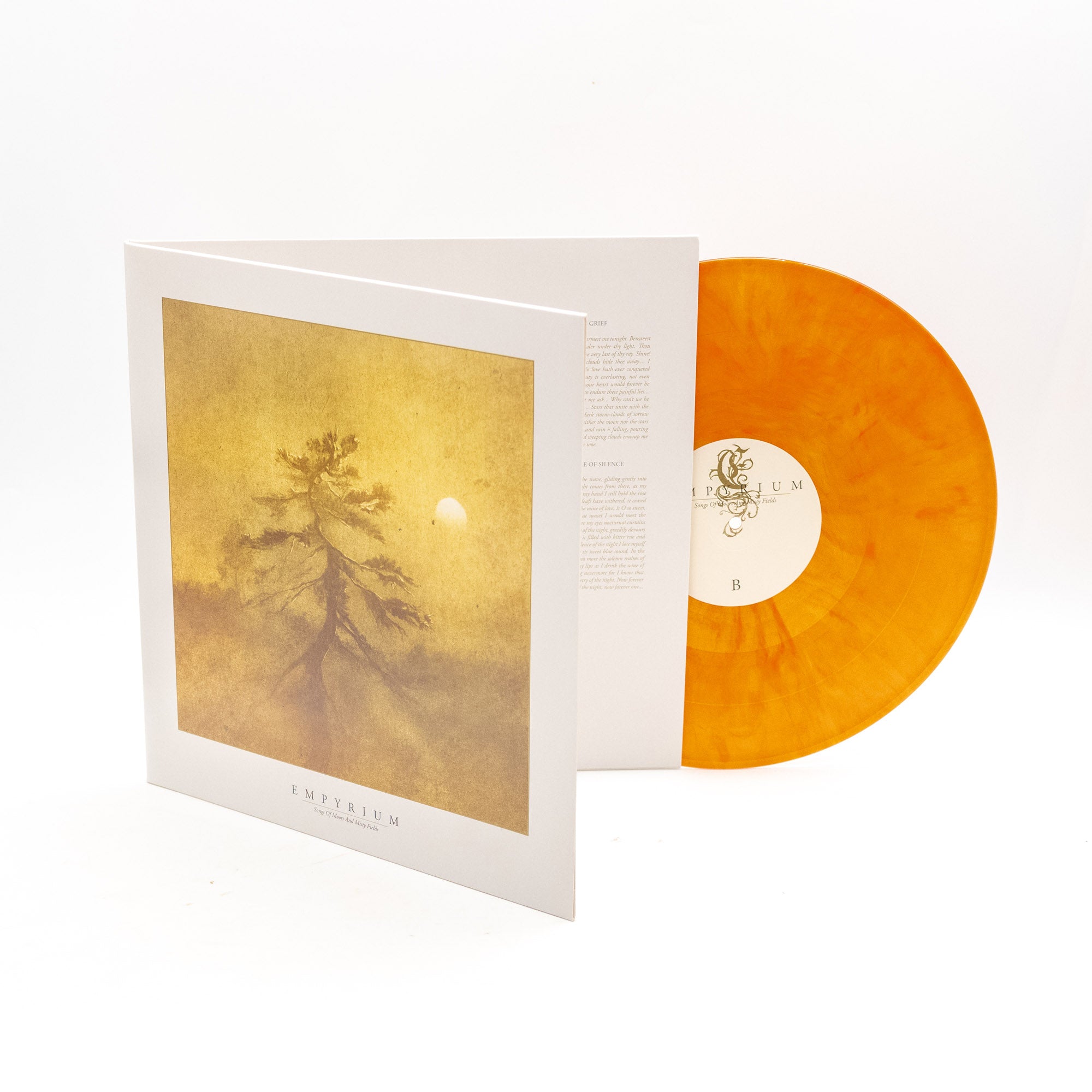 Empyrium - Songs Of Moors And Misty Fields (Vinyl Gatefold LP - Gold/Oxblood Marble)