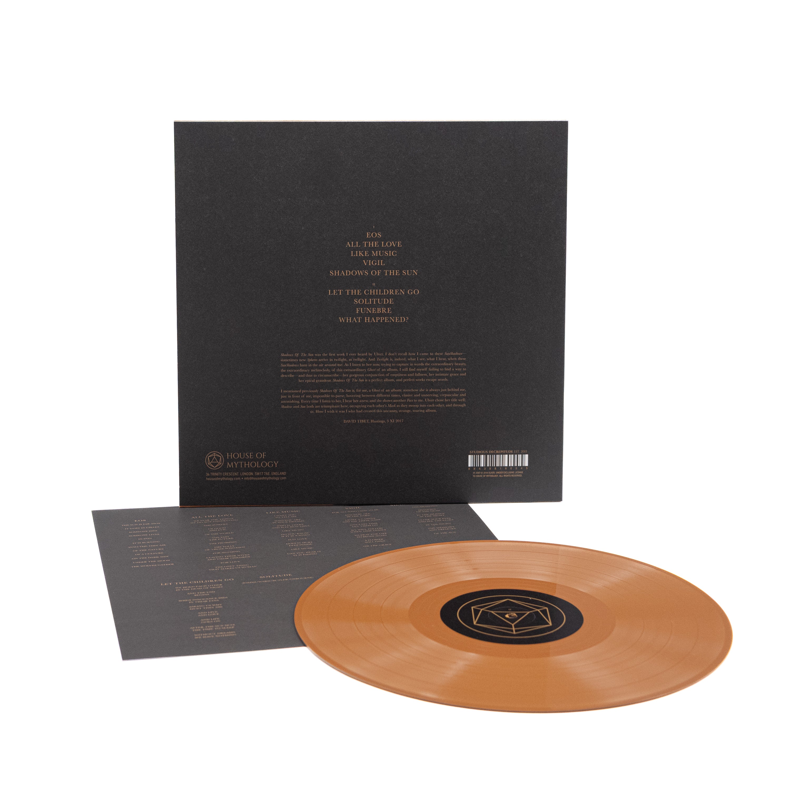 Ulver - Shadows Of The Sun (Vinyl LP - Brown)