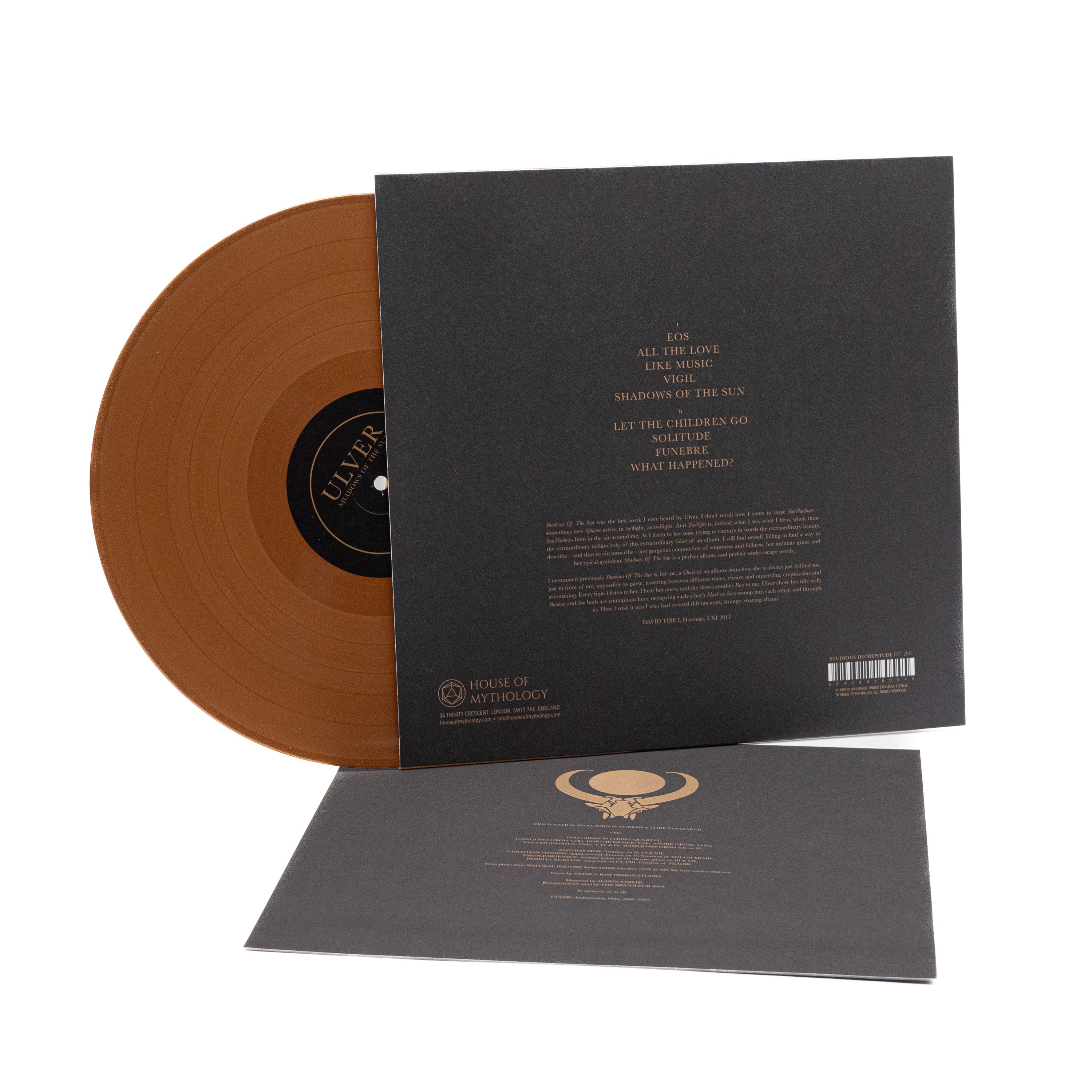 Ulver - Shadows Of The Sun (Vinyl LP - Brown)