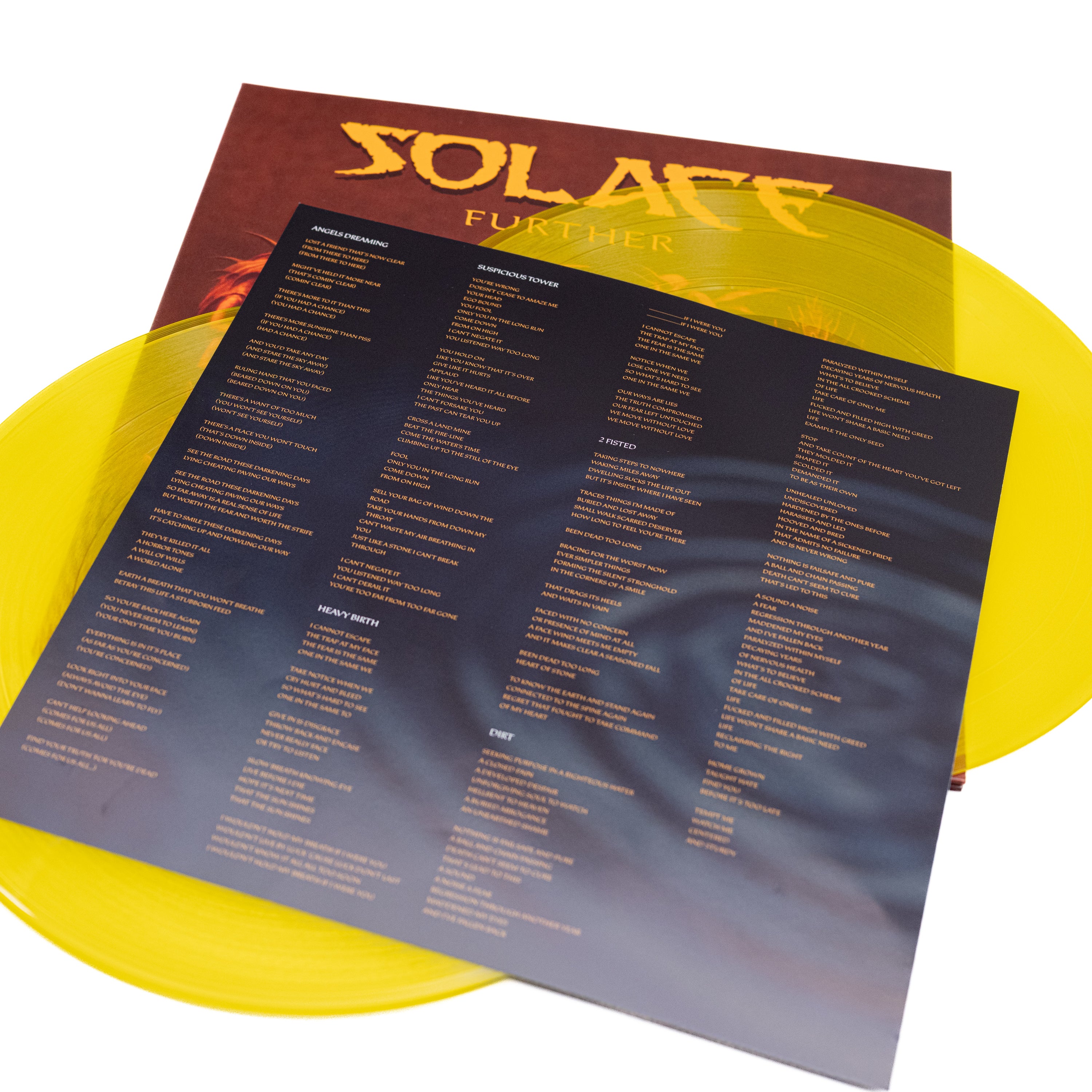 Solace – Further (Vinyl 2-LP Gatefold – Sonnengelb)
