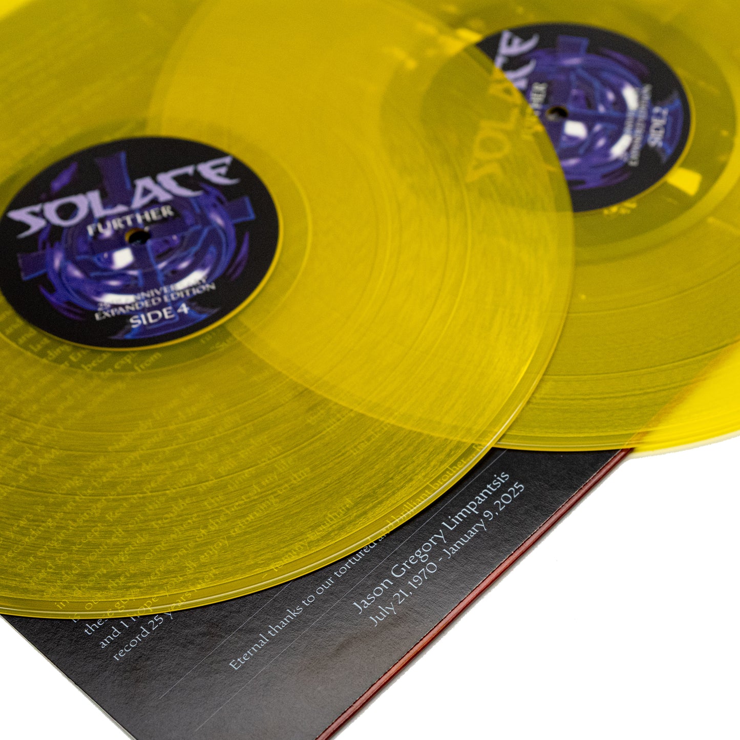 Solace - Further (Vinyl 2-LP Gatefold - Sun Yellow)