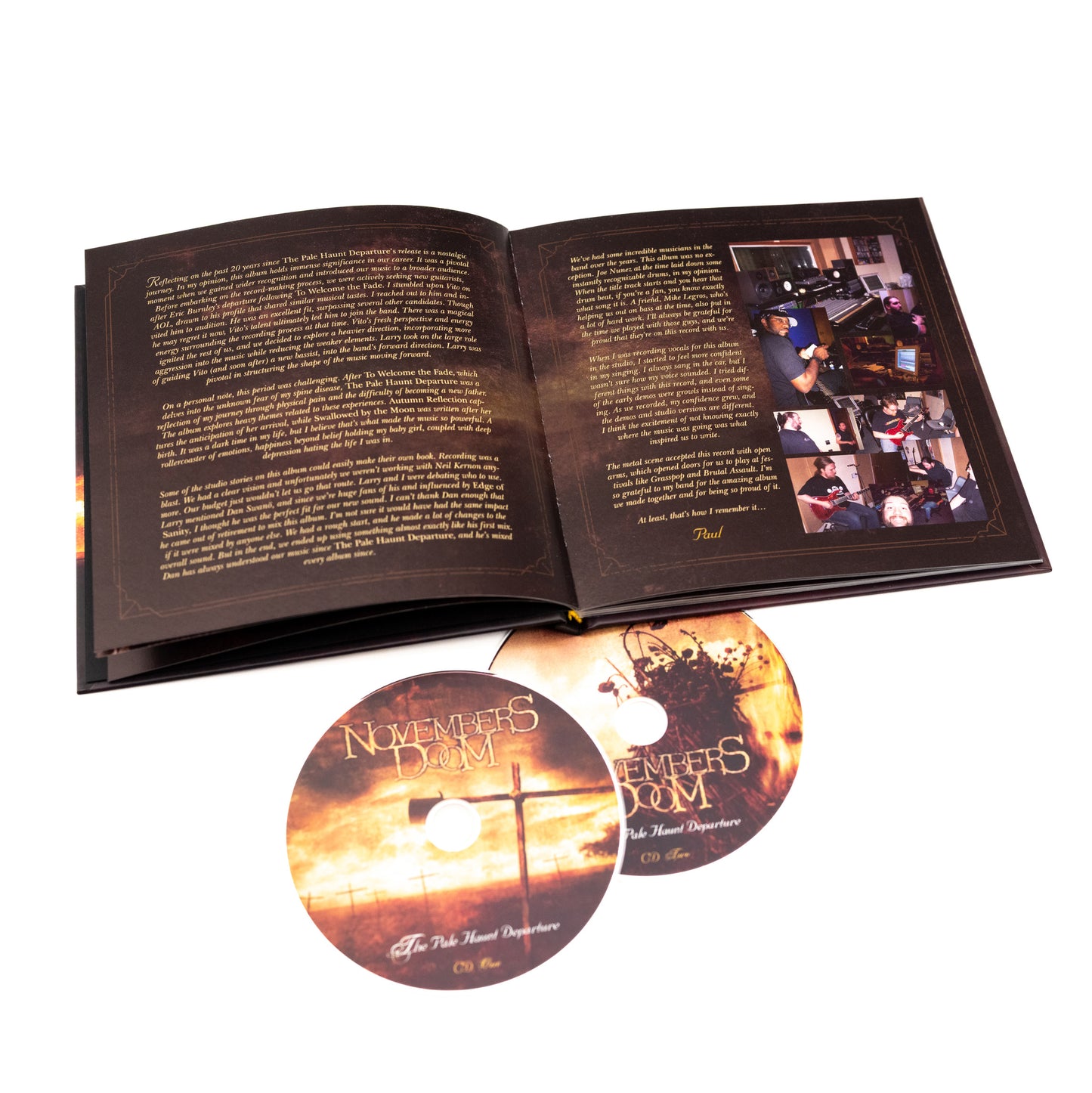 Novembers Doom - The Pale Haunt Departure (Artbook 2-CD)