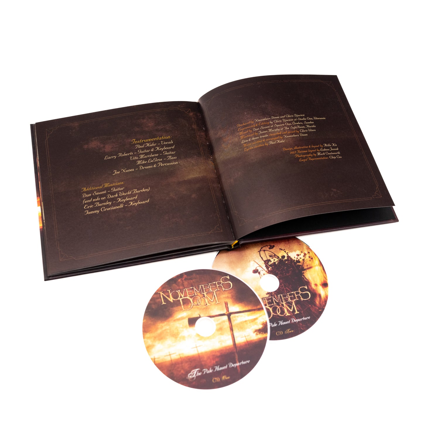 Novembers Doom - The Pale Haunt Departure (Artbook 2-CD)
