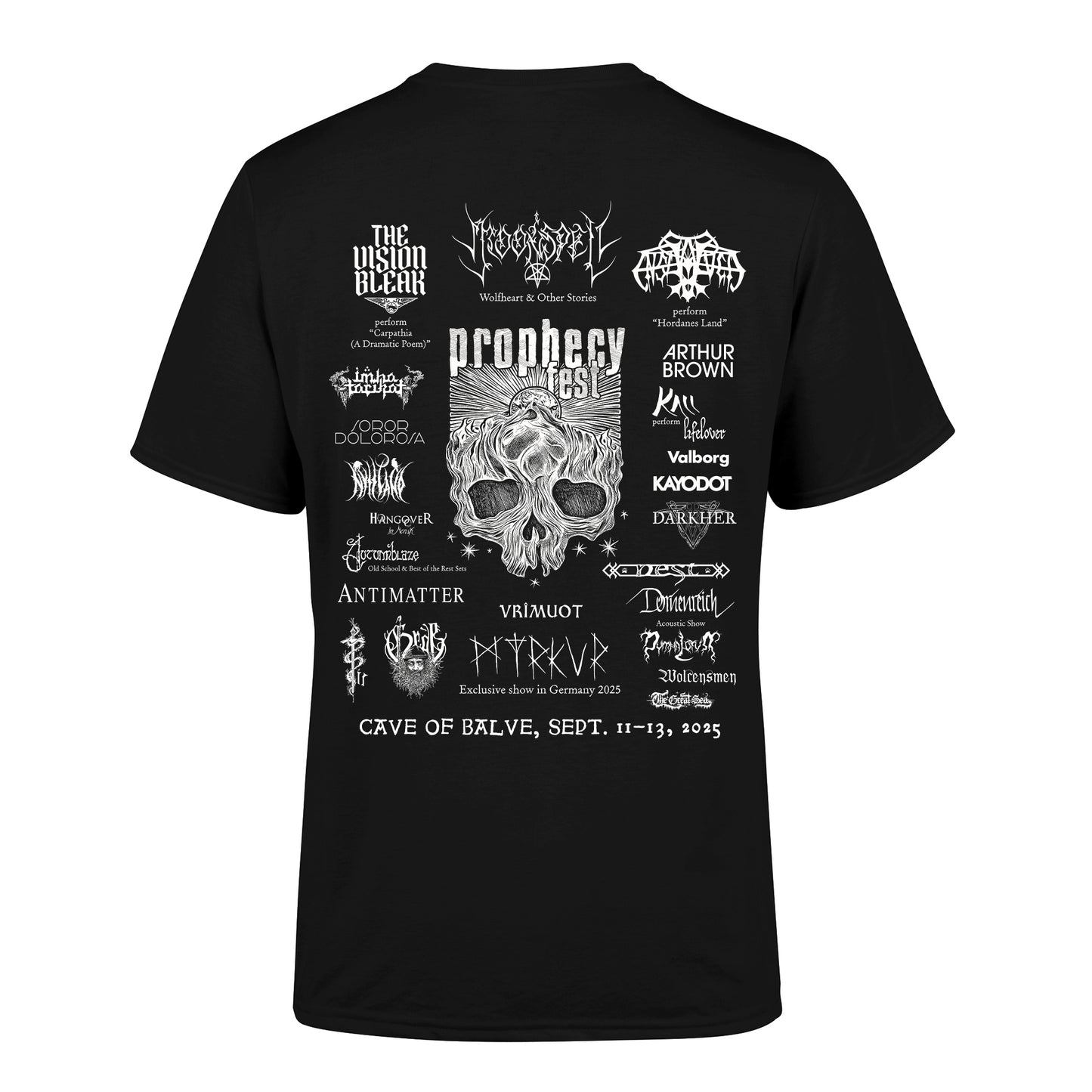Prophecy Fest - Owl (T-Shirt - M - black)