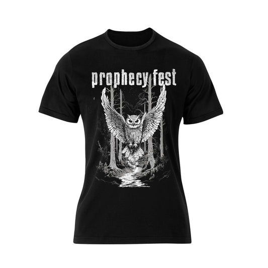Prophecy Fest - Owl (Women’s Shirt - L - black)