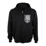 Prophecy Fest - Skull (Zip Hooded Sweater - black)