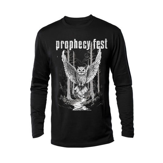 Prophecy Fest - Owl (Longsleeve - XXL - black)