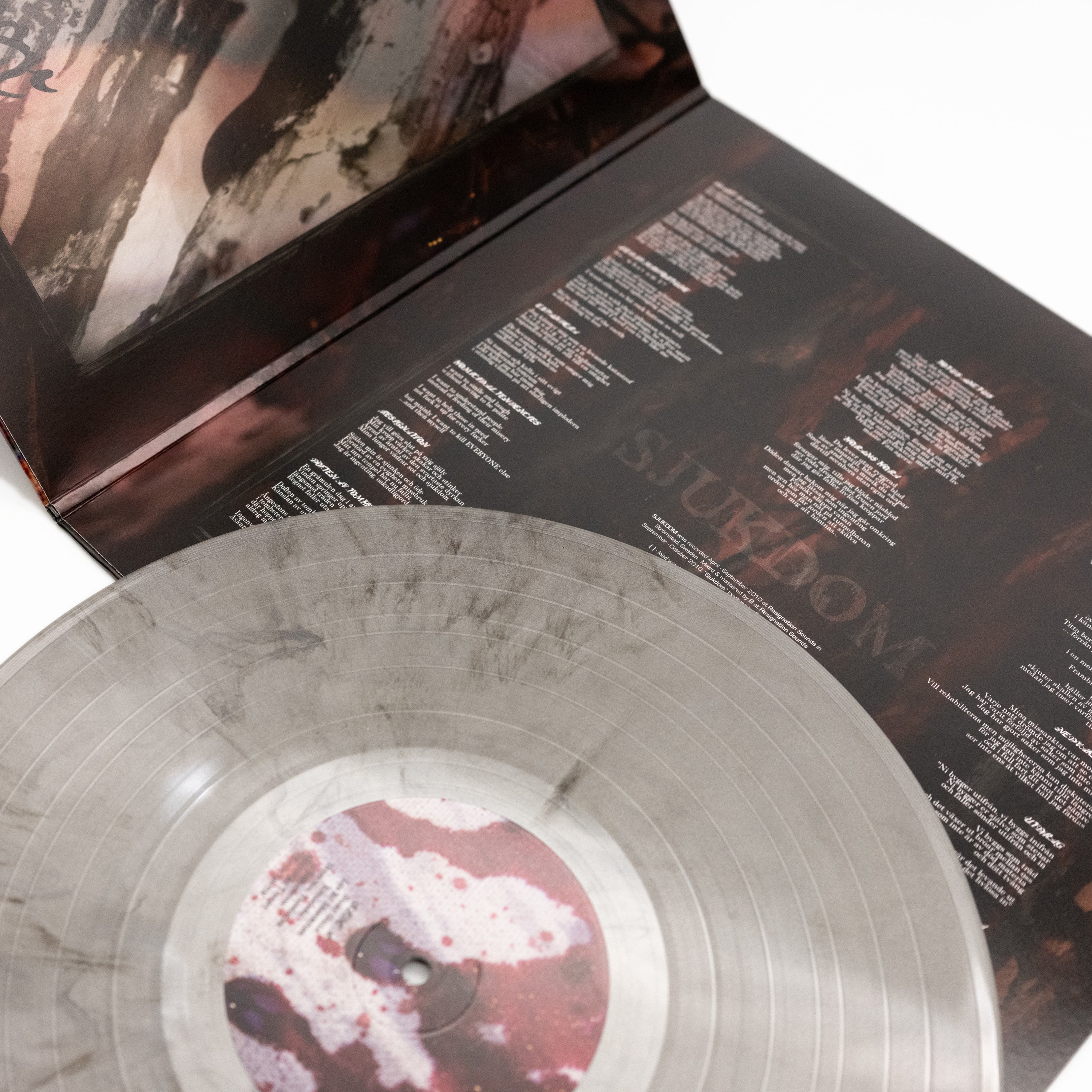 Lifelover - Sjukdom (Vinyl Gatefold LP - Silver/Black Marble)