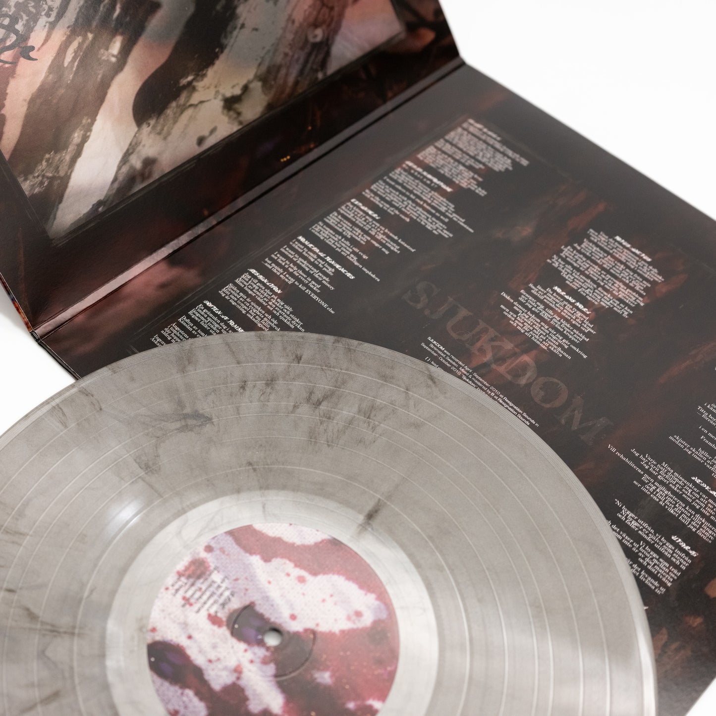 Lifelover - Sjukdom (Vinyl Gatefold LP - Silver/Black Marble)