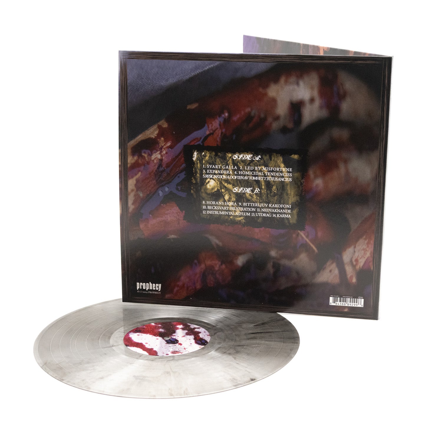 Lifelover - Sjukdom (Vinyl Gatefold LP - Silver/Black Marble)