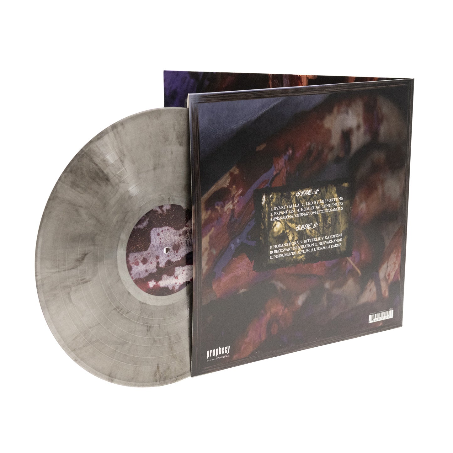 Lifelover - Sjukdom (Vinyl Gatefold LP - Silver/Black Marble)