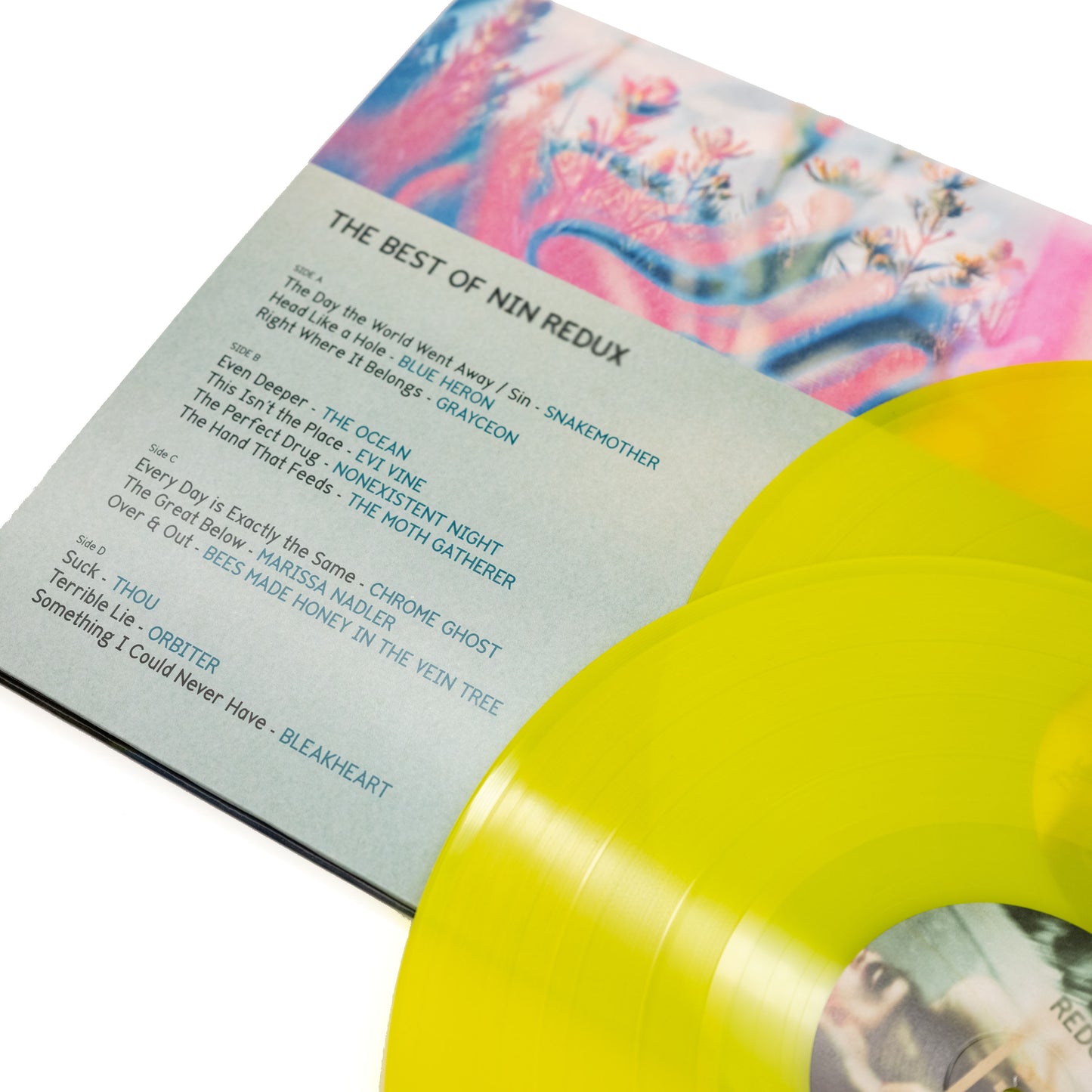 Various Artists - Best Of Nine Inch Nails (Redux) (Vinyl 2-LP Gatefold - Yellow/Green)