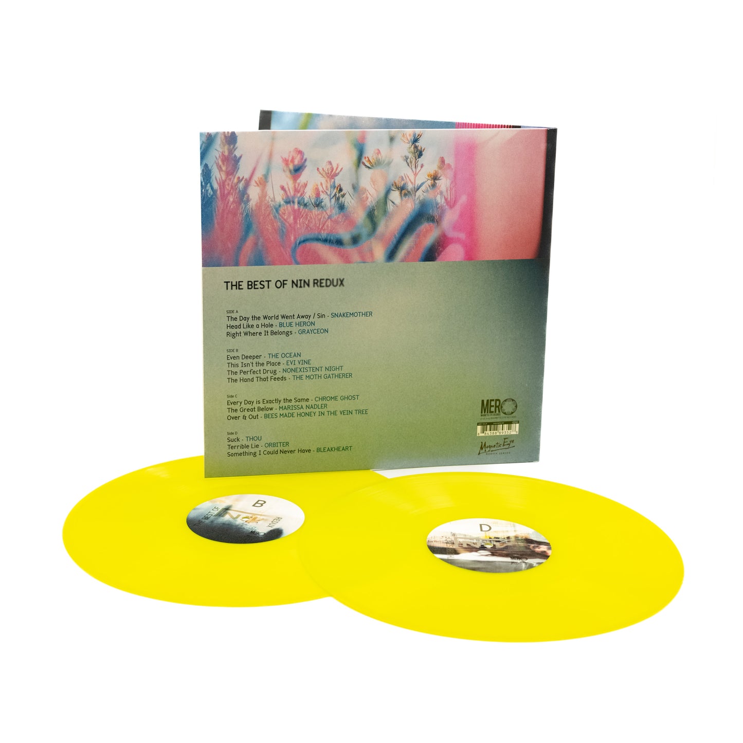 Various Artists - Best Of Nine Inch Nails (Redux) (Vinyl 2-LP Gatefold - Yellow/Green)