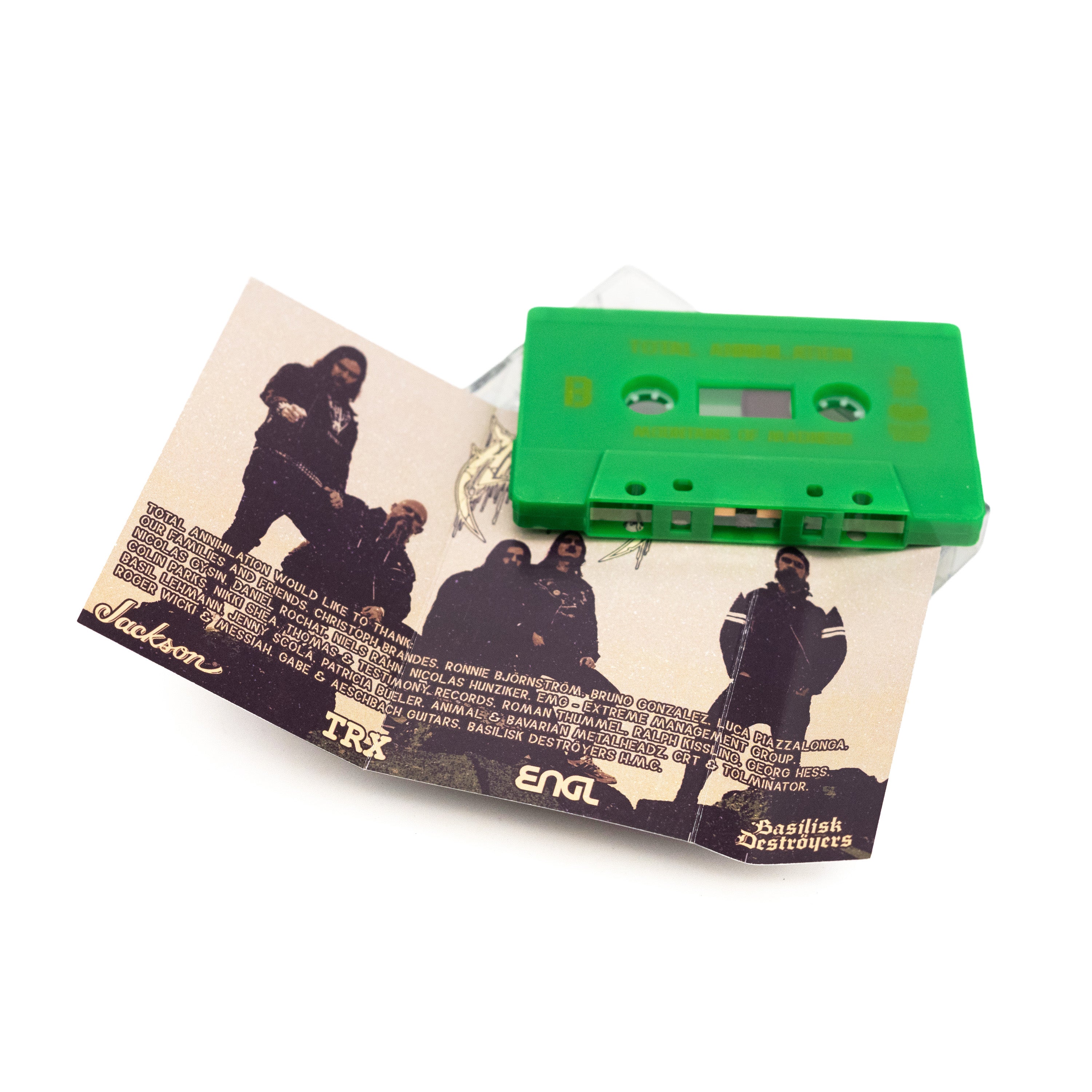 Total Annihilation - Mountains Of Madness (MC - Green)