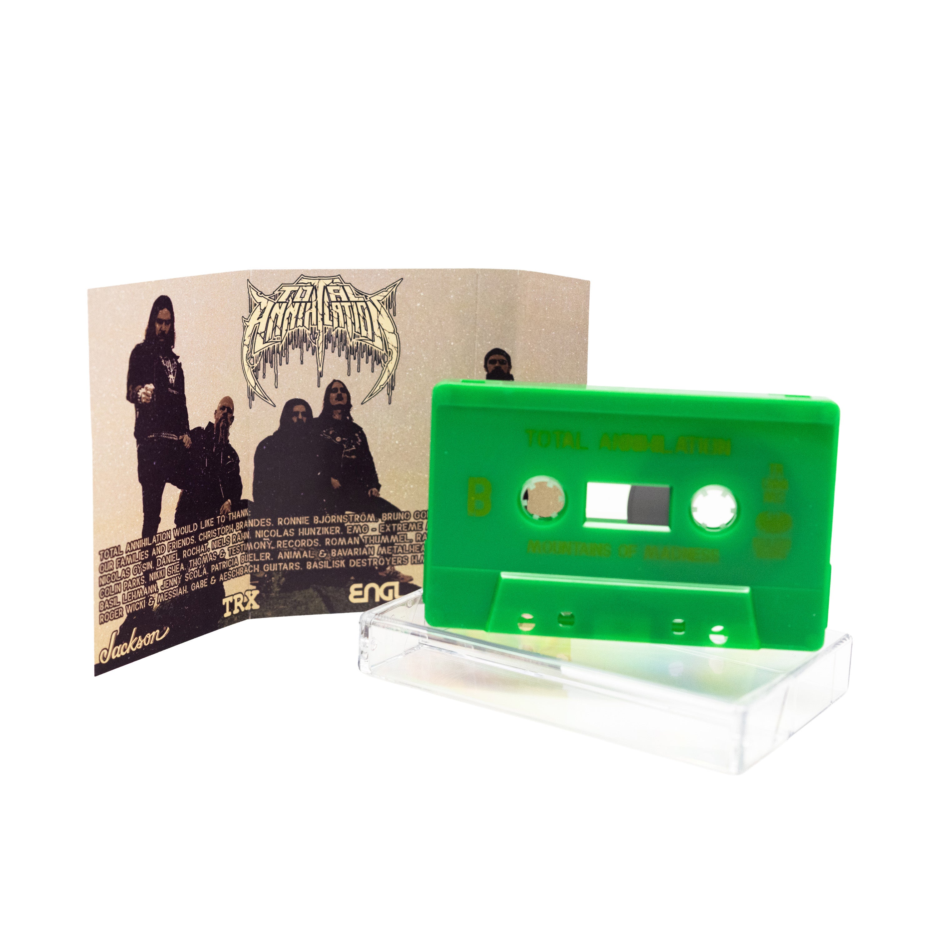 Total Annihilation - Mountains Of Madness (MC - Green)