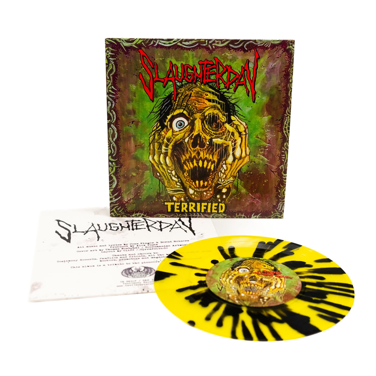 Slaughterday - Terrified (Vinyl 7" - Splatter)