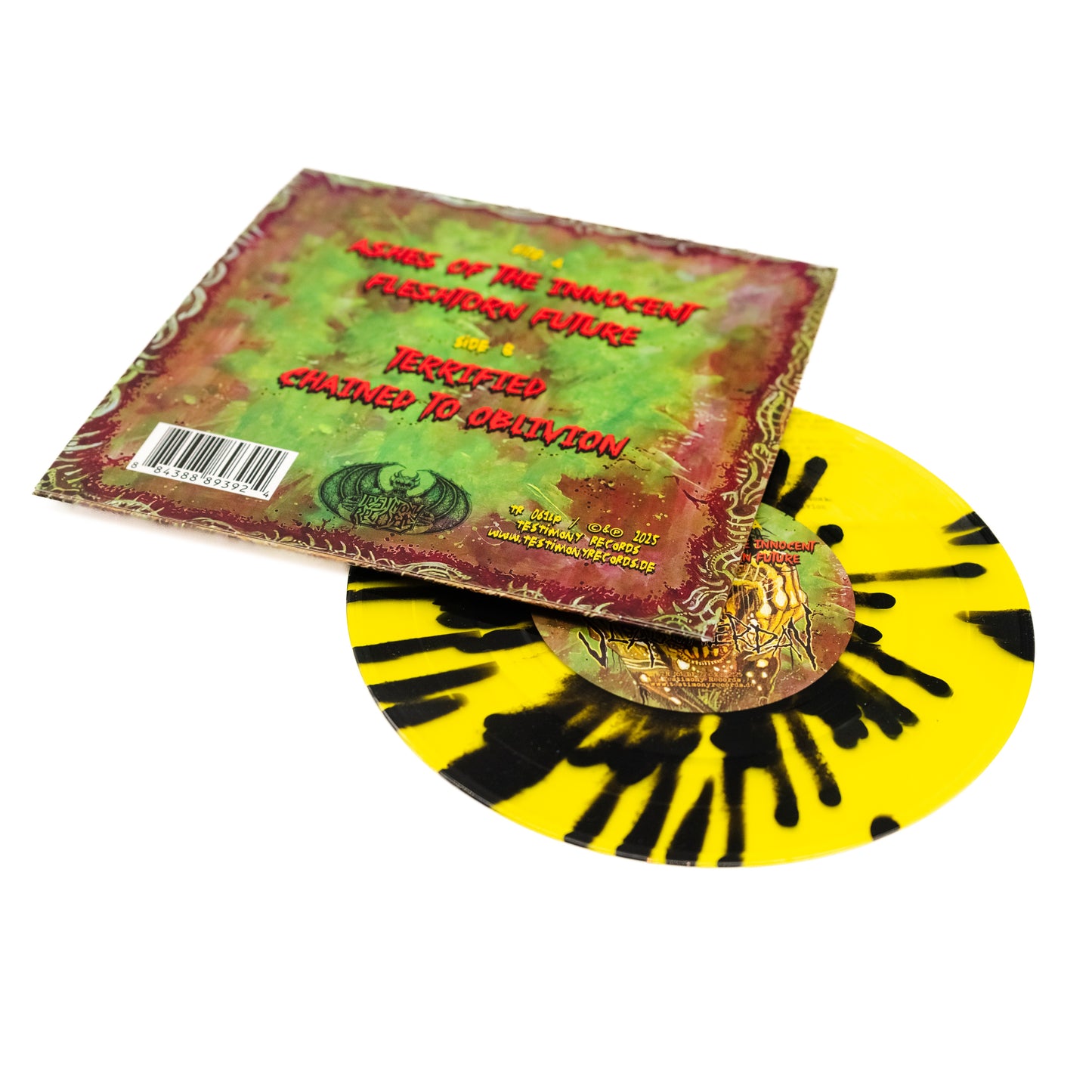 Slaughterday - Terrified (Vinyl 7" - Splatter)