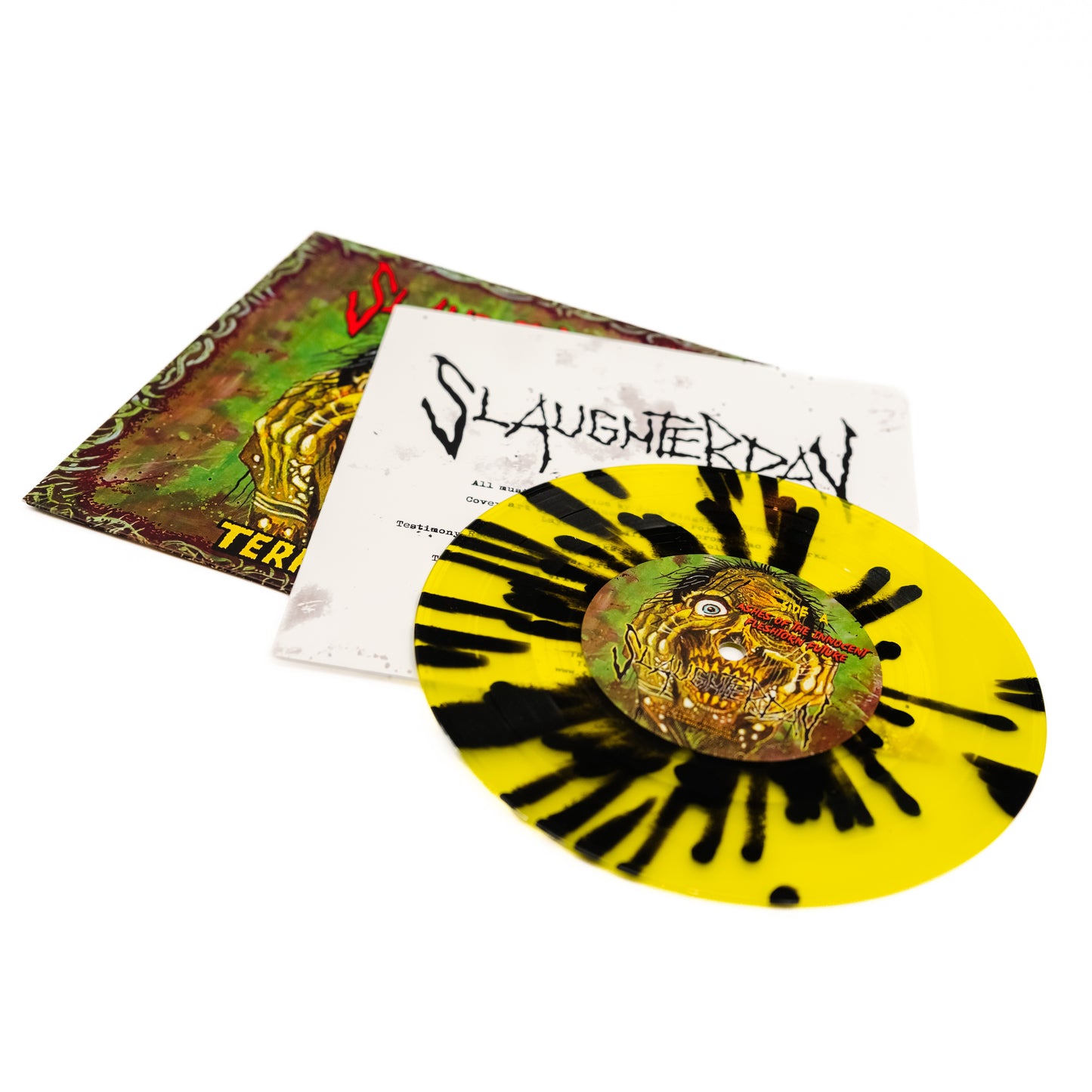 Slaughterday - Terrified (Vinyl 7" - Splatter)