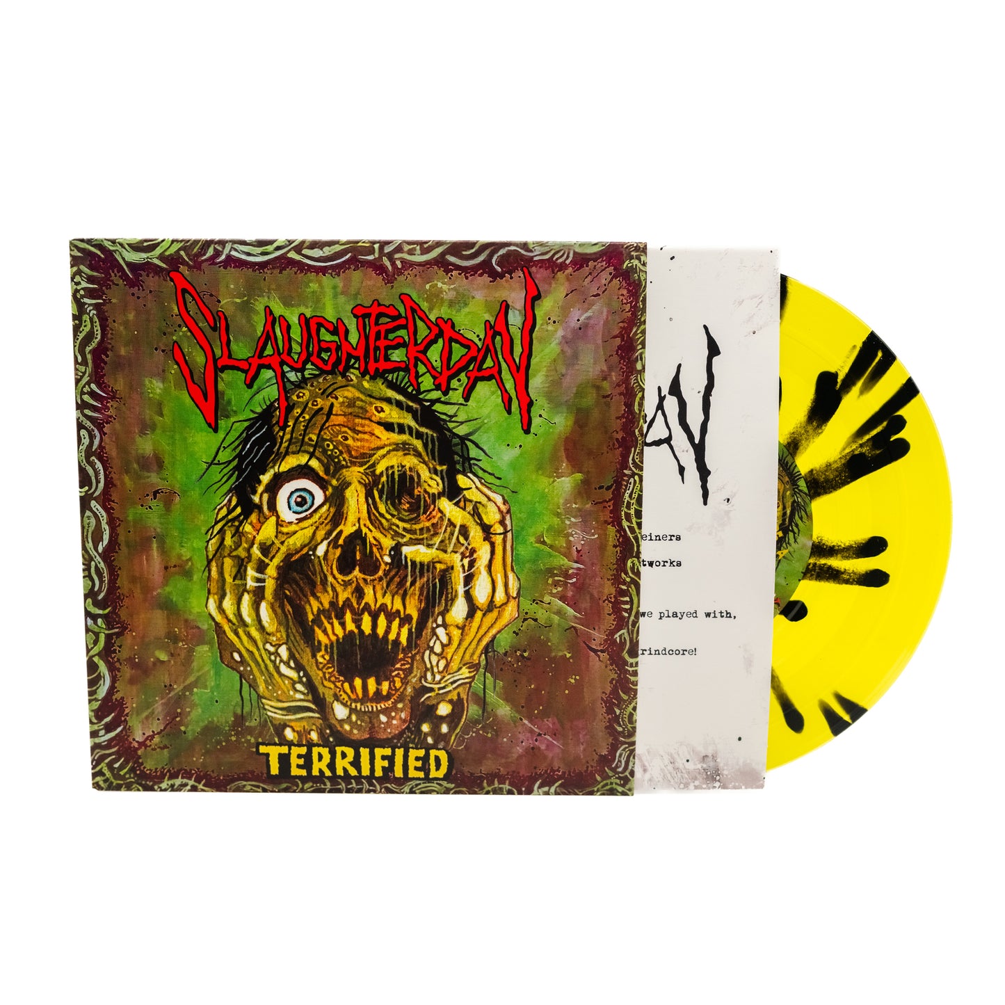 Slaughterday - Terrified (Vinyl 7" - Splatter)