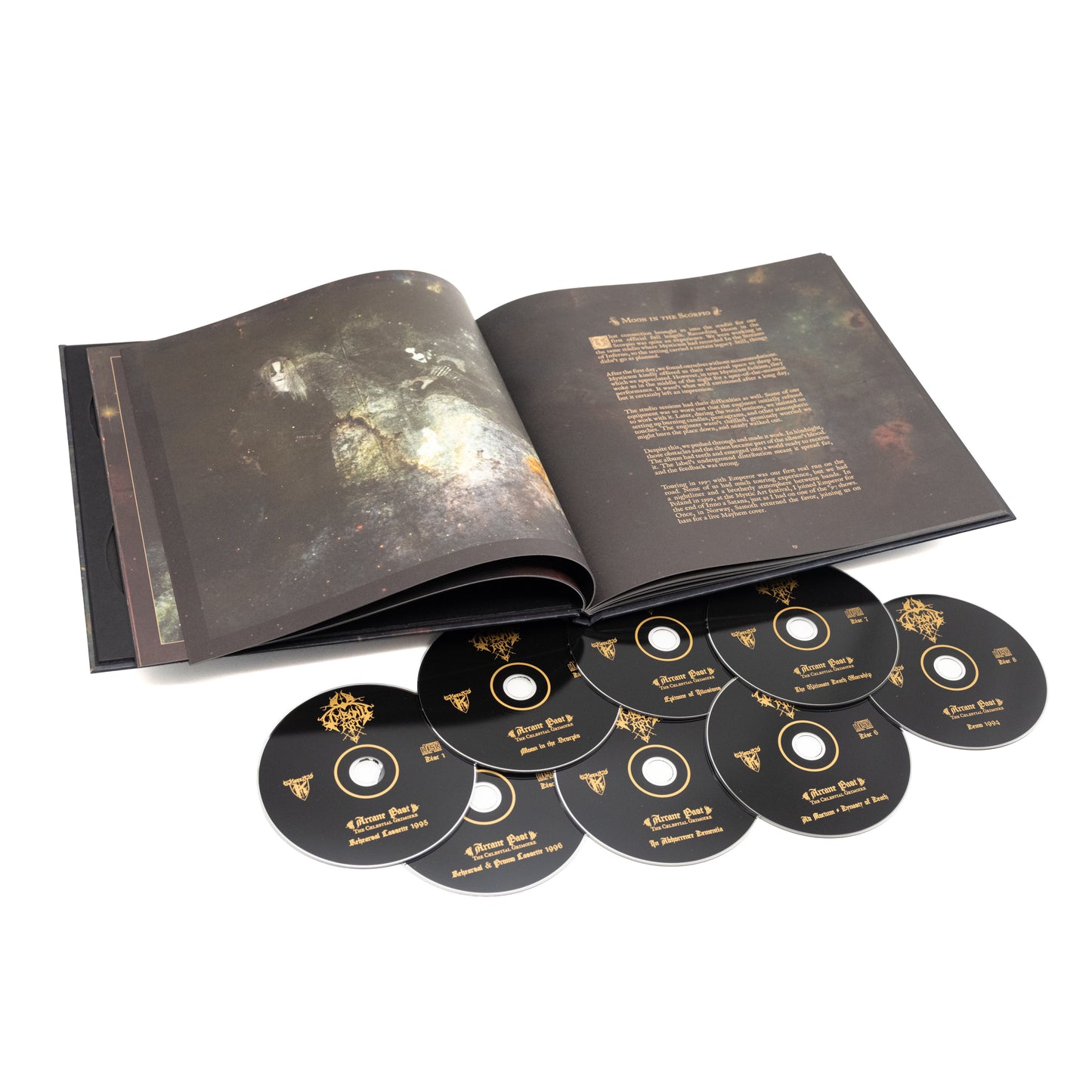 Limbonic Art - Arcane Past - The Celestial Grimoire (Artbook 8-CD)