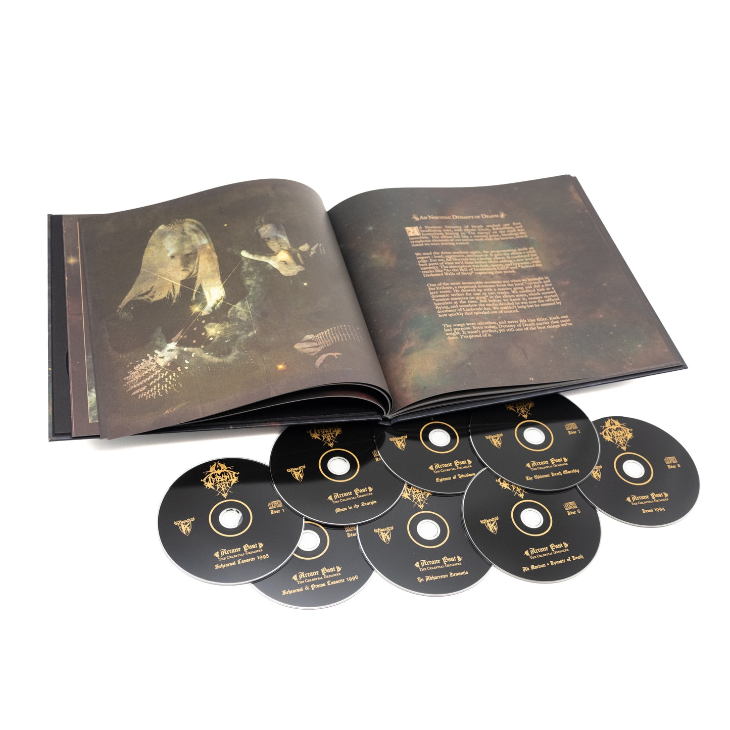 Limbonic Art - Arcane Past - The Celestial Grimoire (Artbook 8-CD)