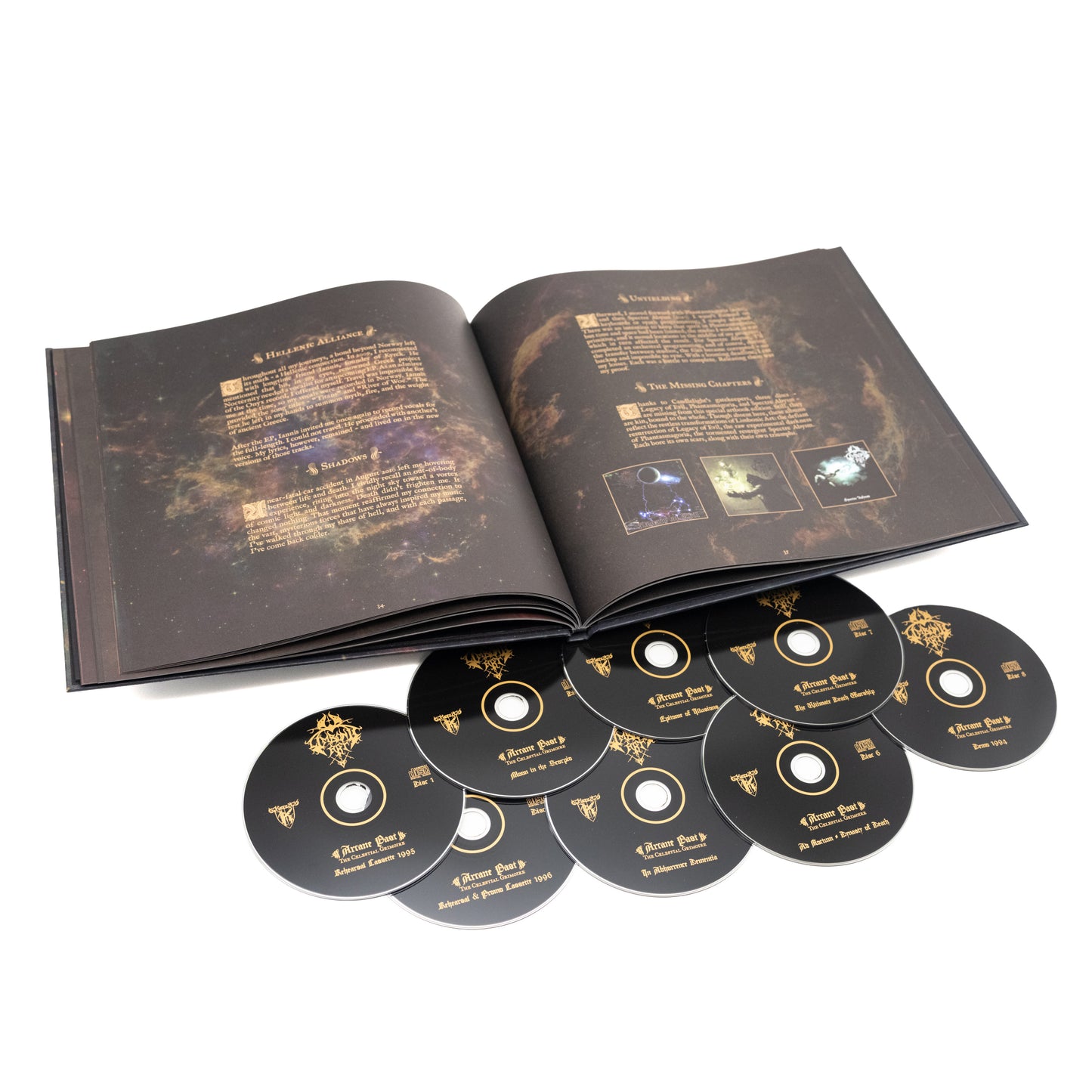 Limbonic Art - Arcane Past - The Celestial Grimoire (Artbook 8-CD)