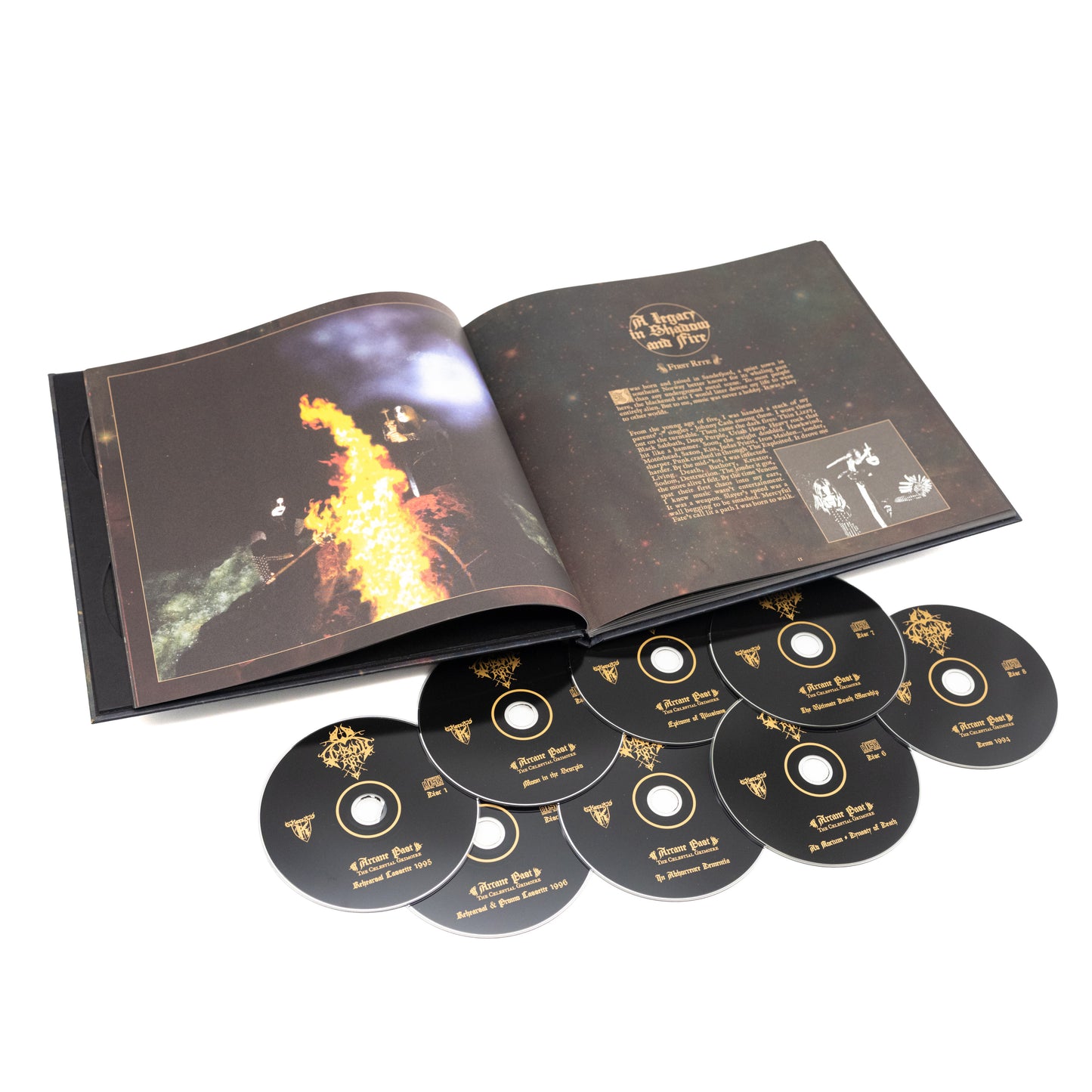 Limbonic Art - Arcane Past - The Celestial Grimoire (Artbook 8-CD)