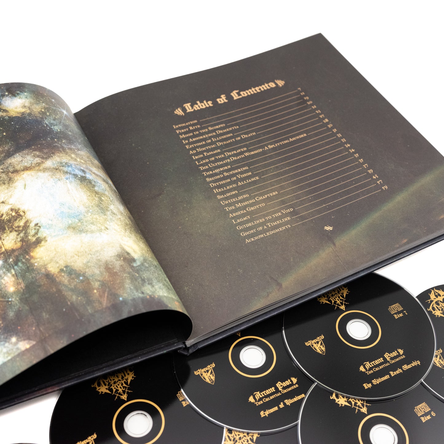 Limbonic Art - Arcane Past - The Celestial Grimoire (Artbook 8-CD)